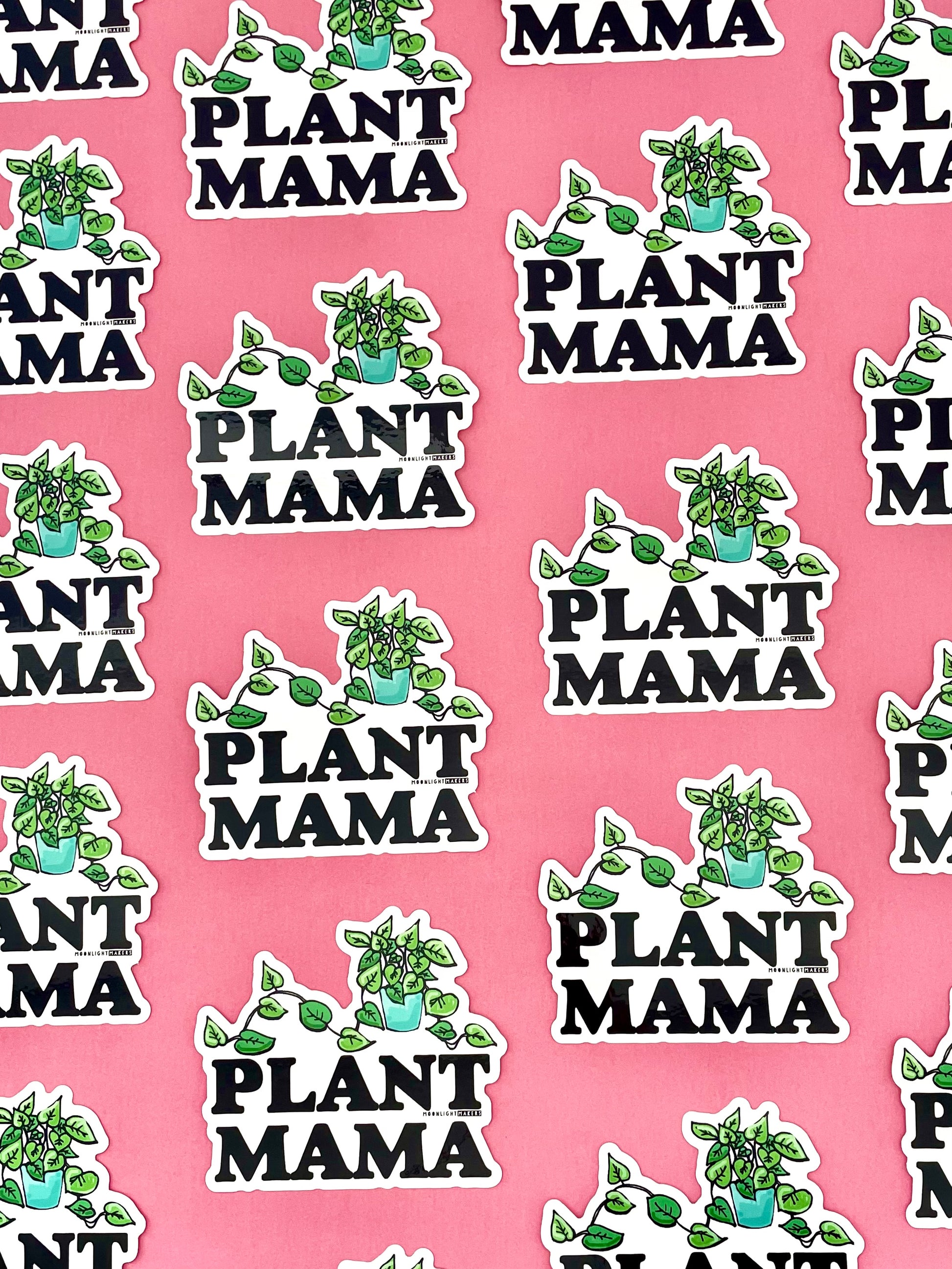 Plant Mama - Die Cut Sticker - MoonlightMakers