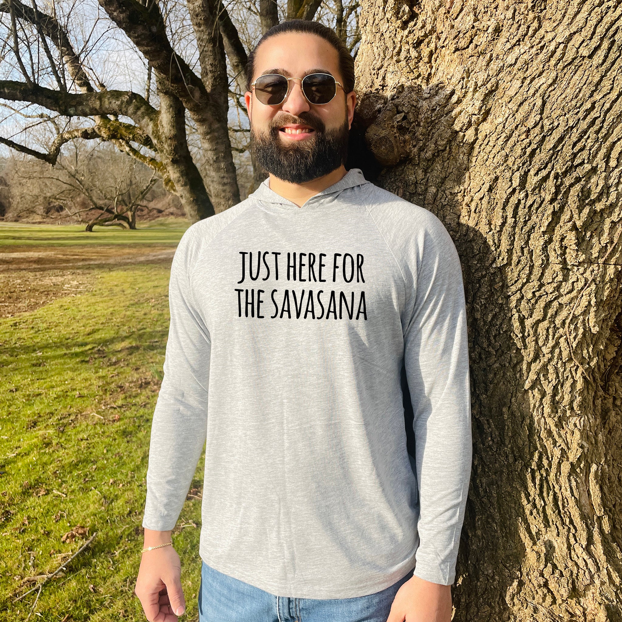 Just Here For The Savasana (Yoga) - Unisex T-Shirt Hoodie