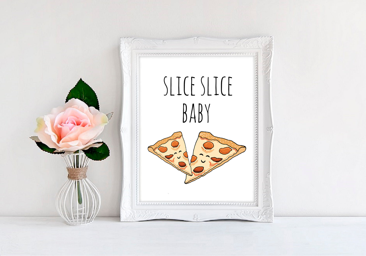 Slice Slice Baby - 8"x10" Wall Print - MoonlightMakers
