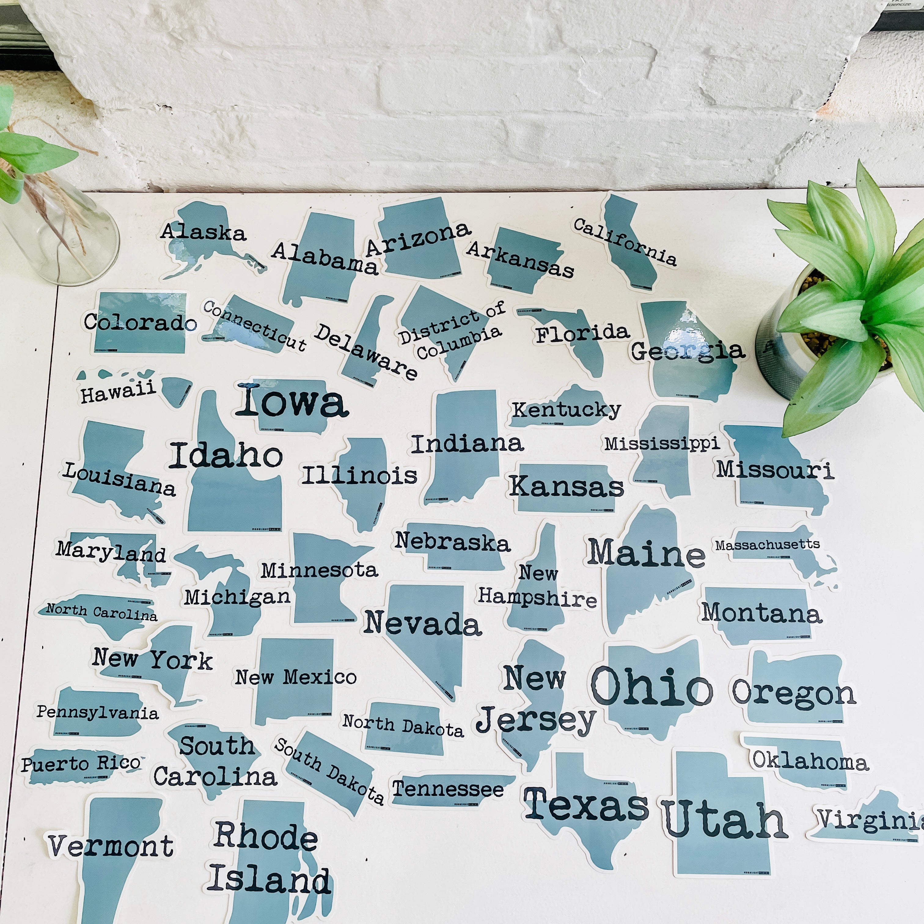 All States Stickers – MoonlightMakers