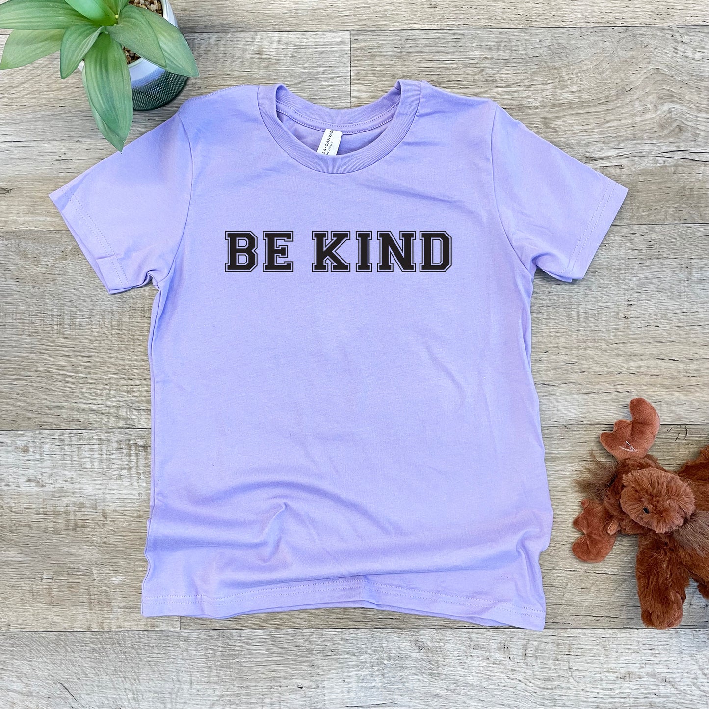 Be Kind - Feel Good Collection - Kid's Tee - Columbia Blue or Lavender