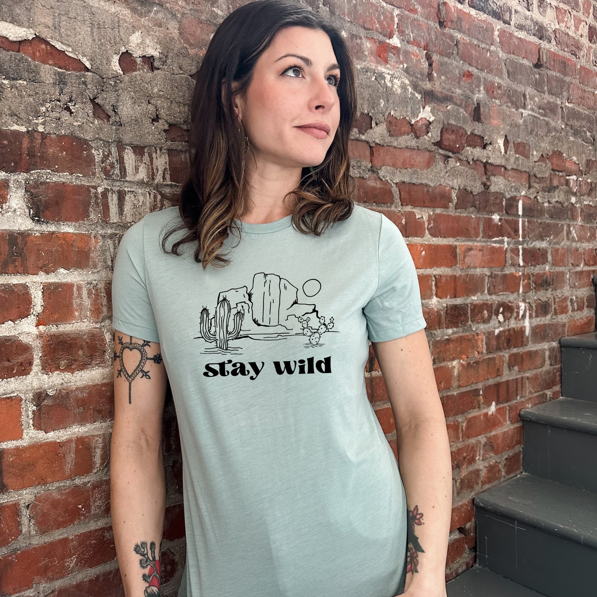 Stay Wild - Women's Crew Tee