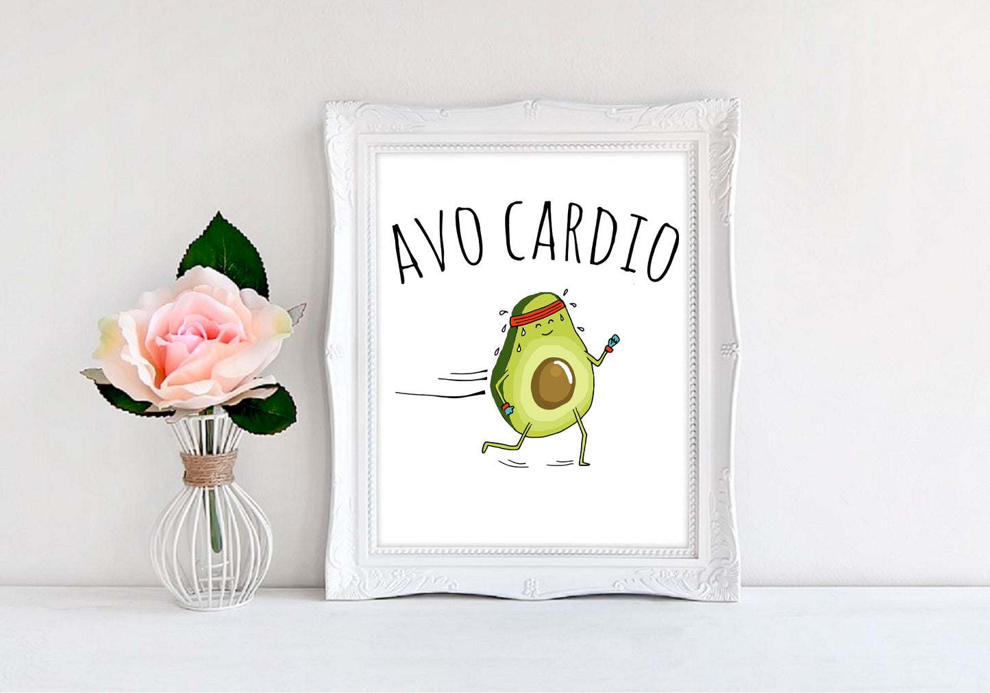 Avocardio - 8"x10" Wall Print - MoonlightMakers