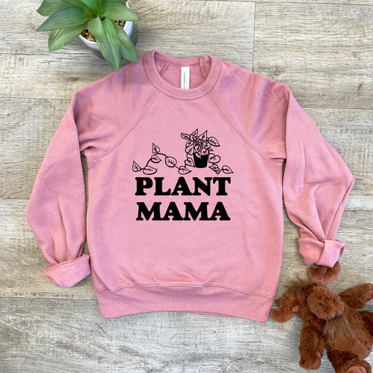 Plant Mama - Kid's Sweatshirt - Heather Gray or Mauve