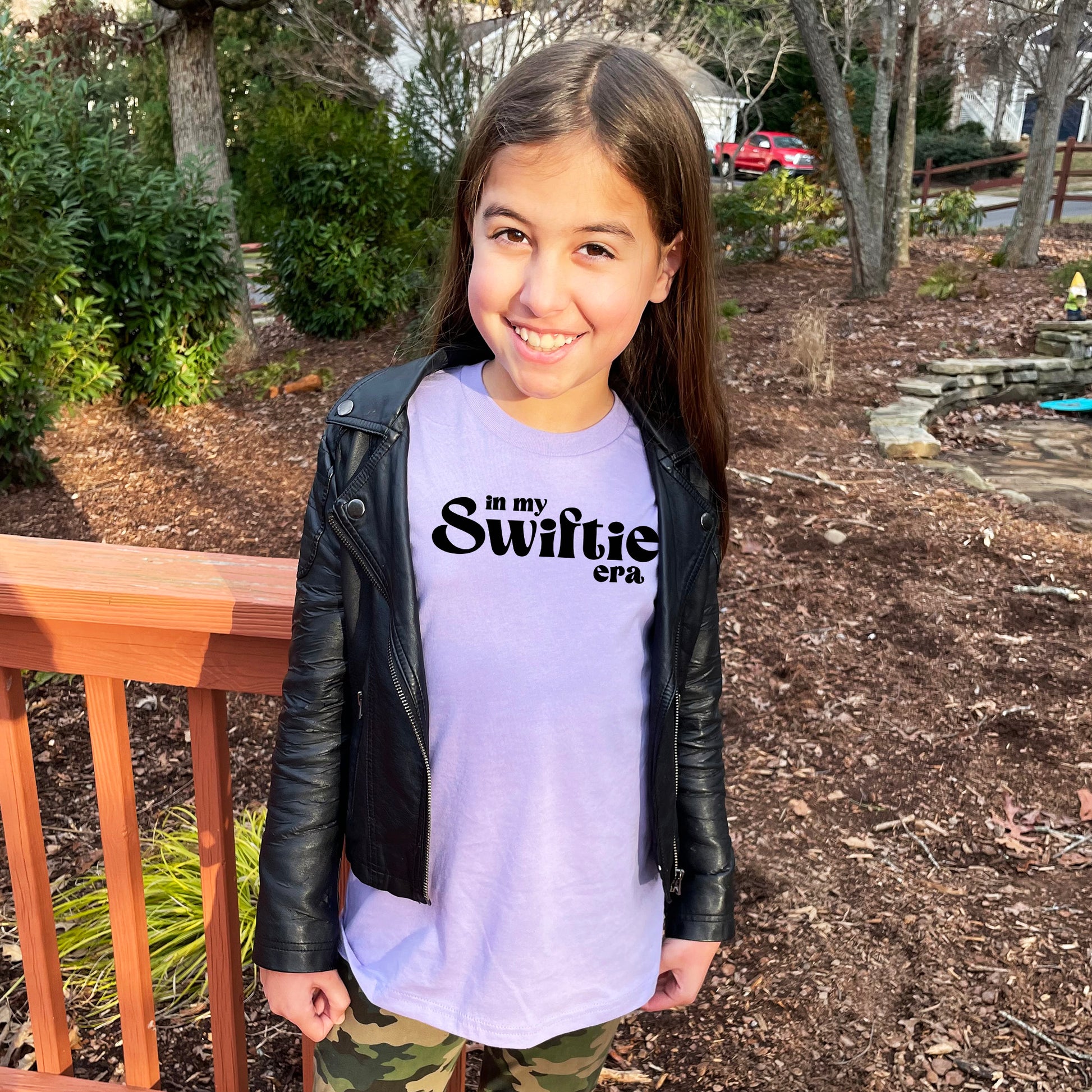 In My Swiftie Era, Graphic Kids' Tee, Unisex Kids' T Shirt, Shirts with  Sayings, Columbia Blue or Lavender (M, Lavender)