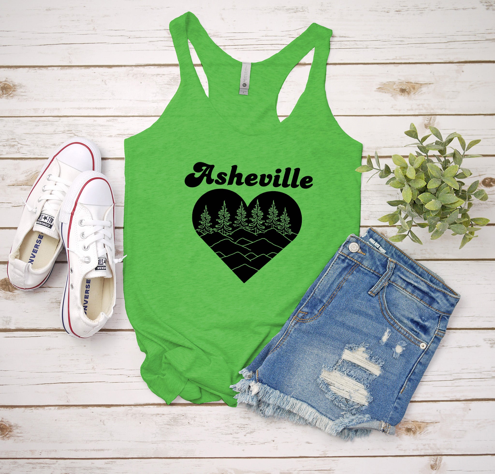 Asheville Heart - Women's Tank