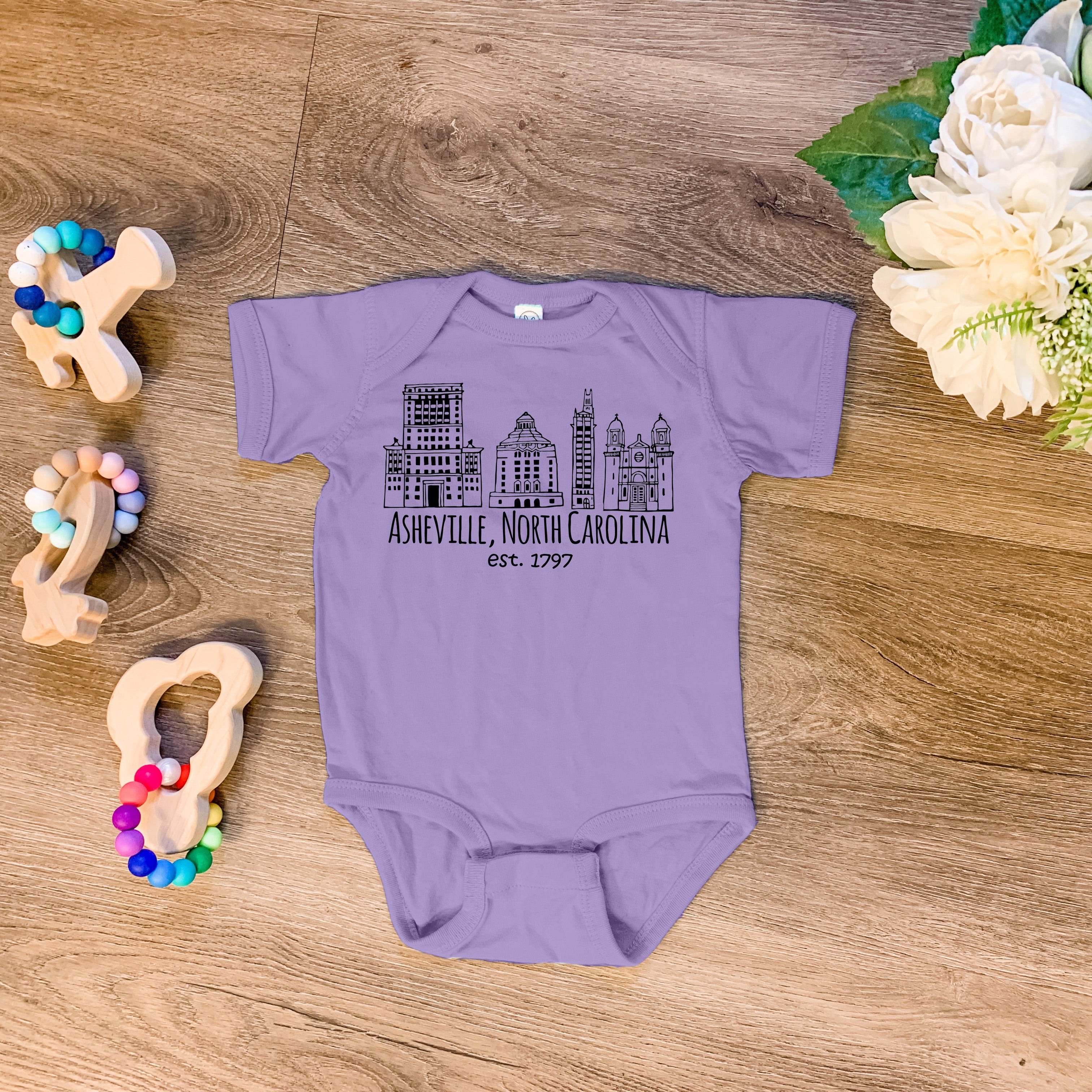 Downtown Historic Asheville NC - Onesie