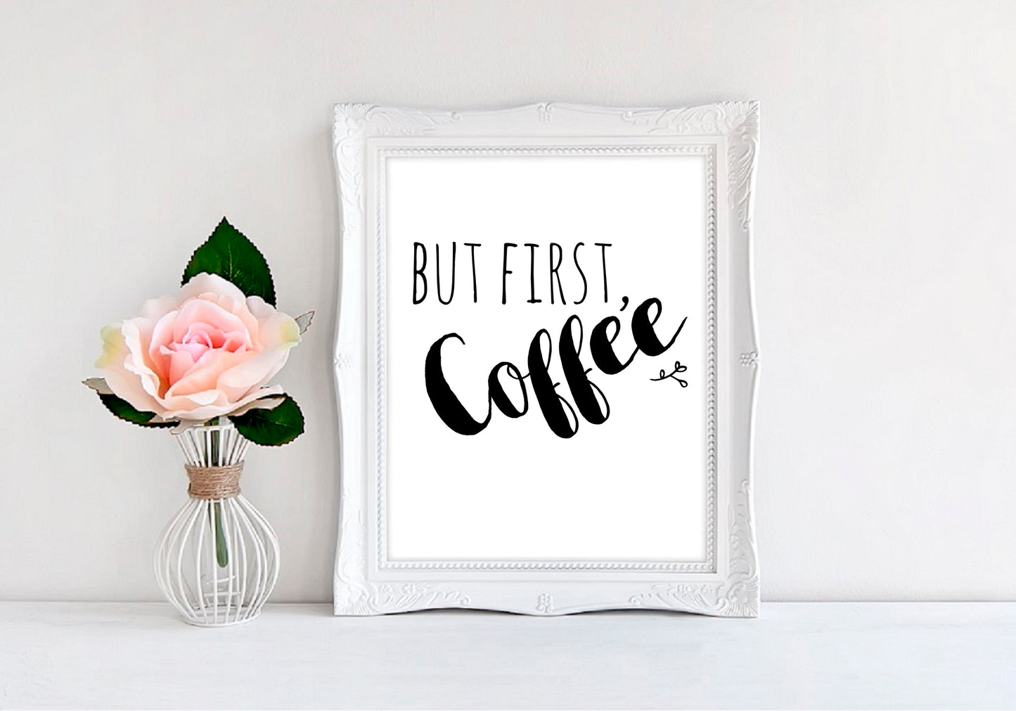 But First Coffee - 8"x10" Wall Print - MoonlightMakers