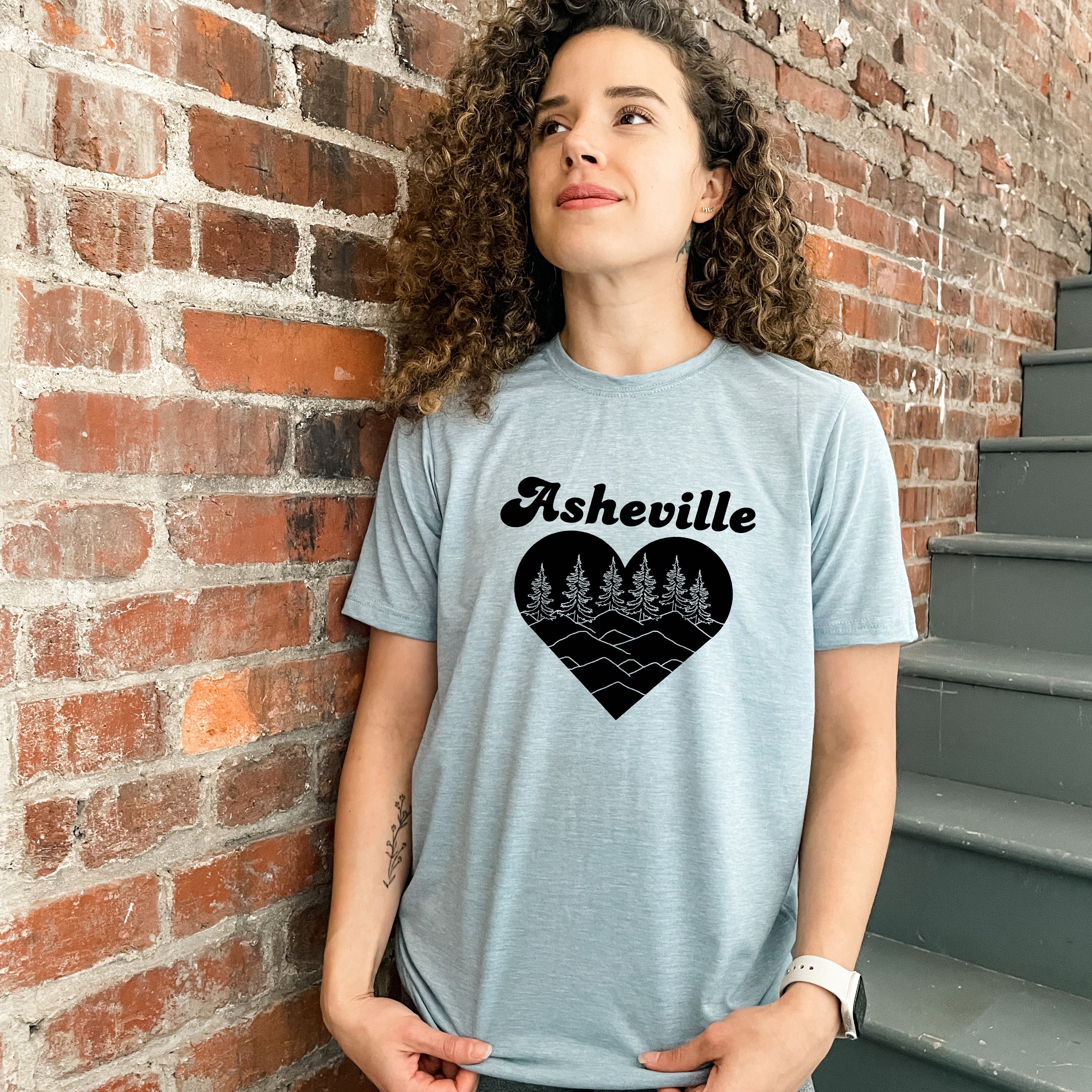 Asheville Heart - Men's / Unisex Tee