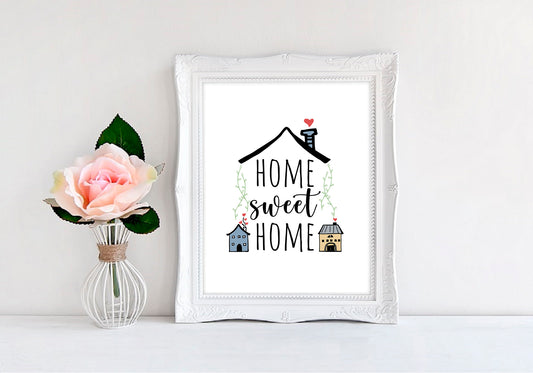 Home Sweet Home - 8"x10" Wall Print