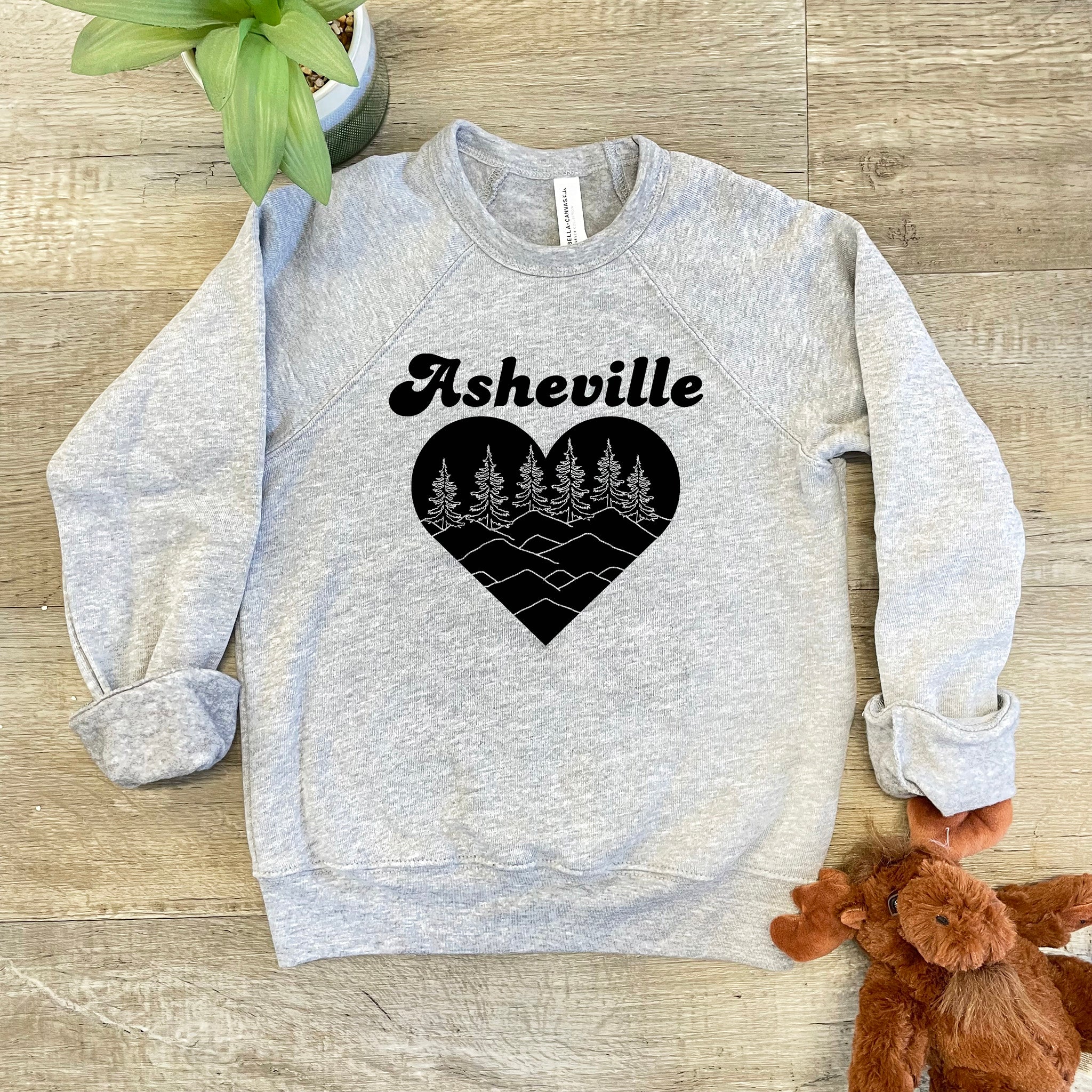 Asheville Heart - Kid's Sweatshirt