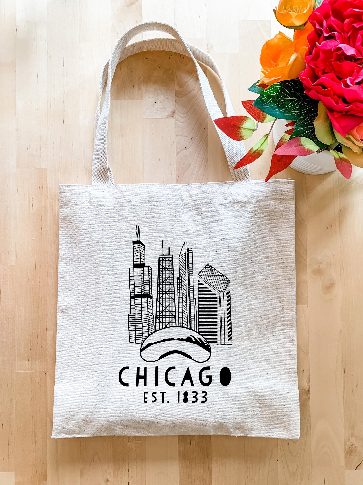 Chicago Skyline - Tote Bag - MoonlightMakers