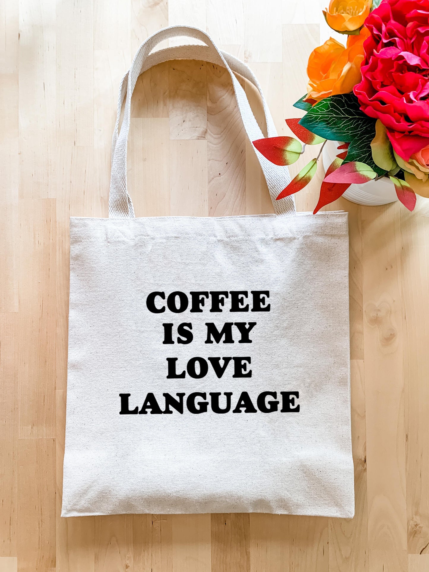 Coffee Is My Love Language - Tote Bag - MoonlightMakers