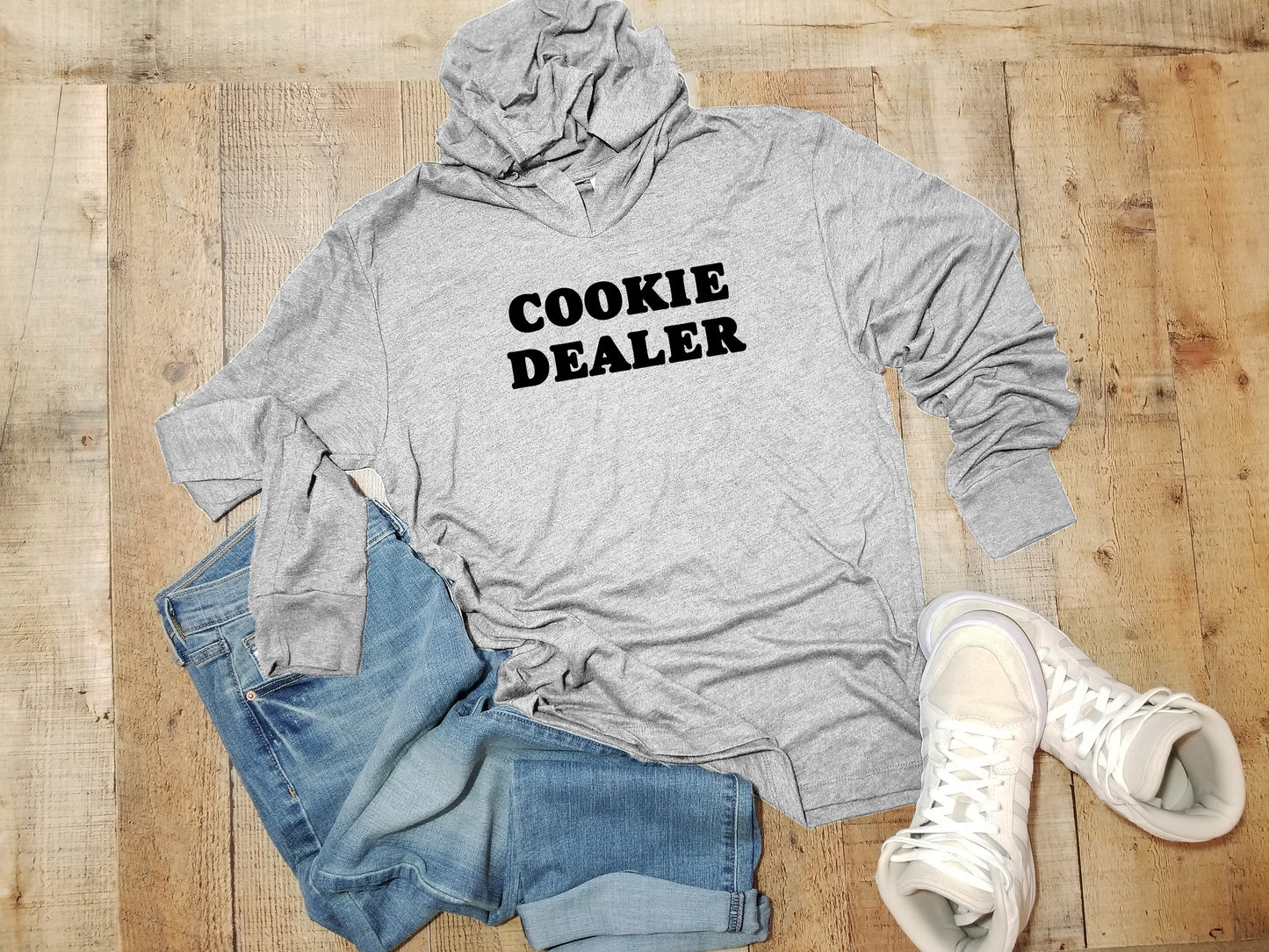 Cookie Dealer (Baking) - Unisex T-Shirt Hoodie - Heather Gray