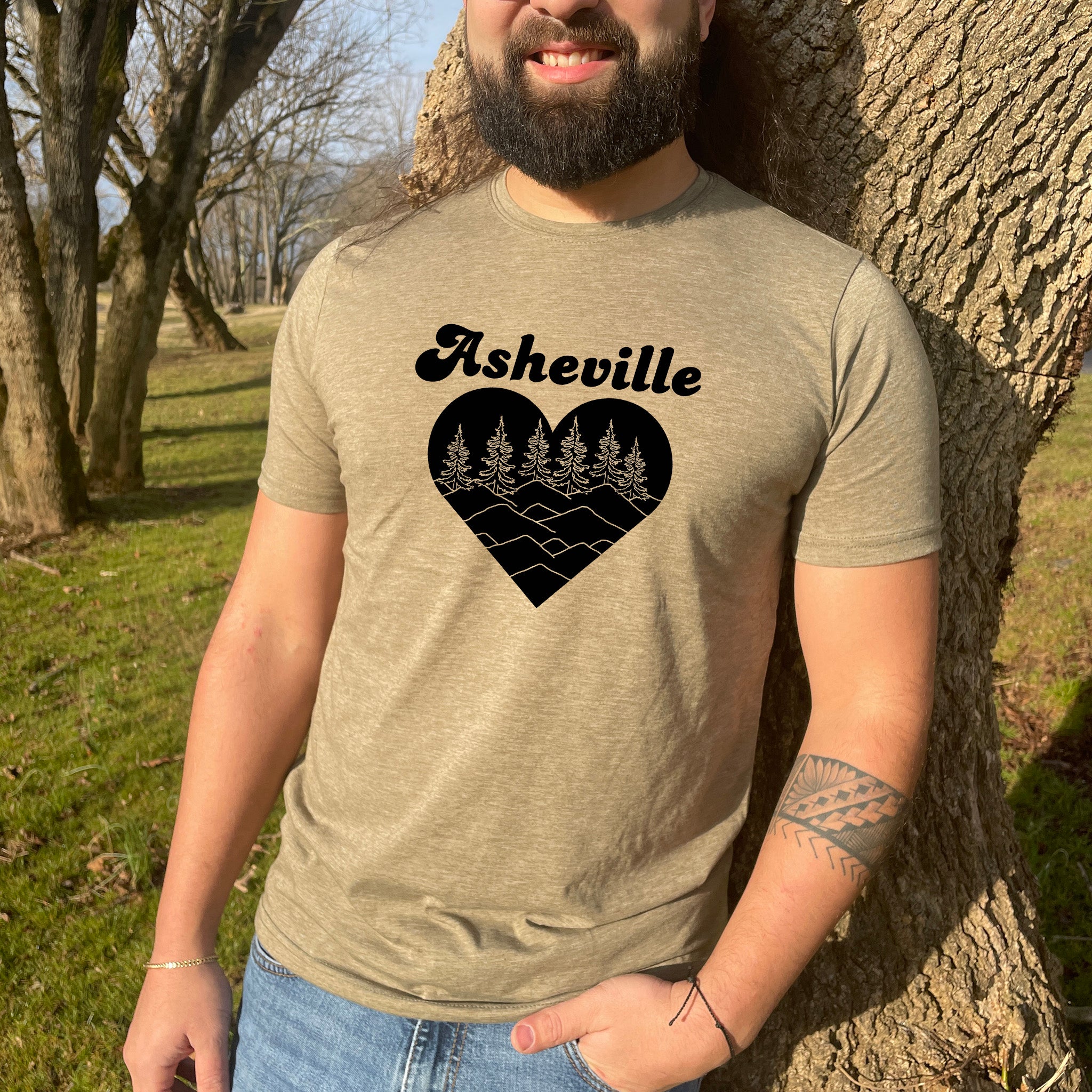 Asheville Heart - Men's / Unisex Tee