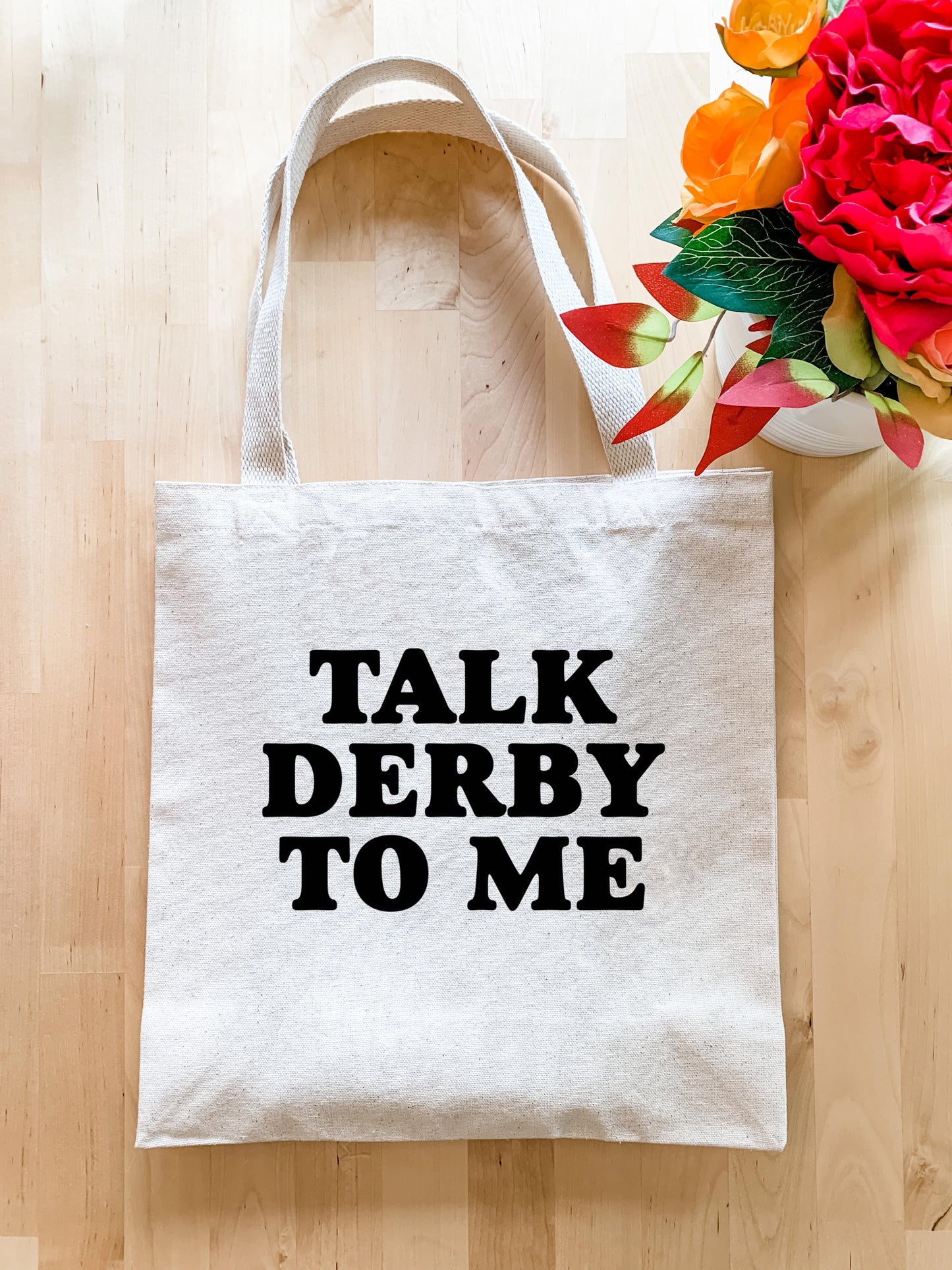 Talk Derby to Me - Tote Bag - MoonlightMakers