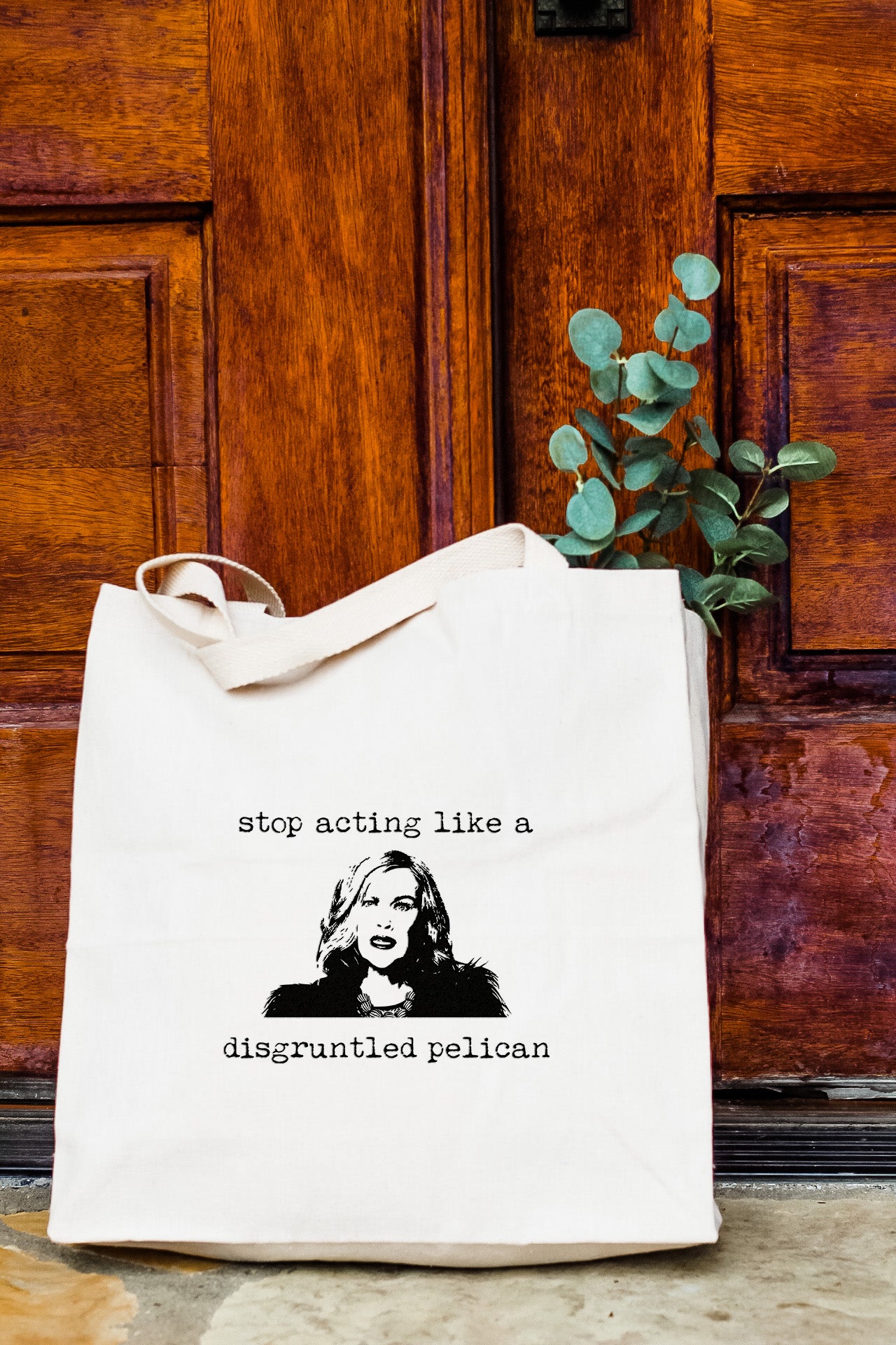 Stop Acting Like A Disgruntled Pelican (Schitt's Creek) - Tote Bag - MoonlightMakers