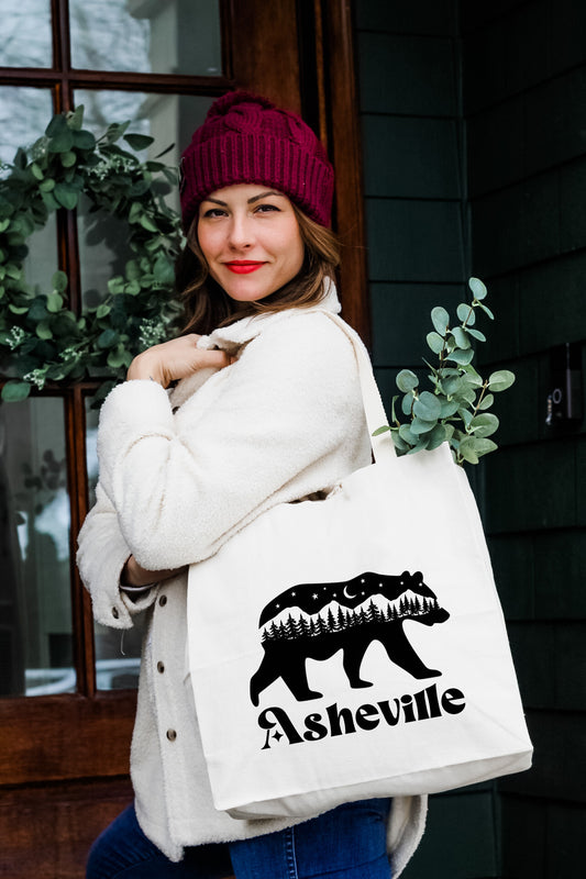 Asheville Bear - Tote Bag
