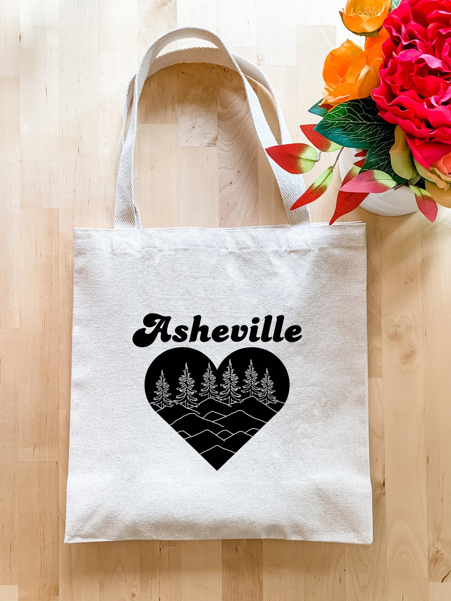 Asheville Heart - Tote Bag