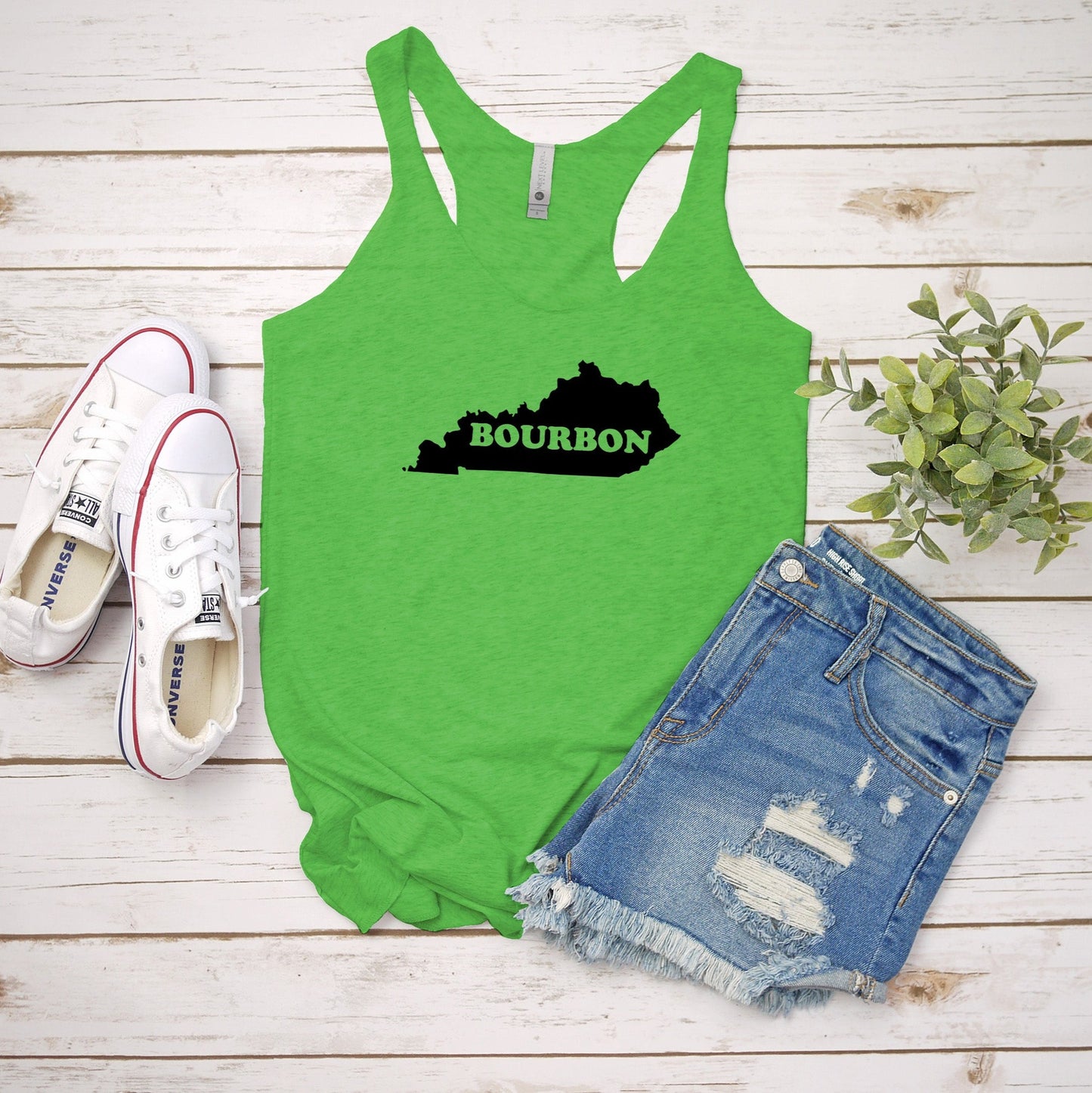 Kentucky Bourbon - Women's Tank - Heather Gray, Tahiti, or Envy