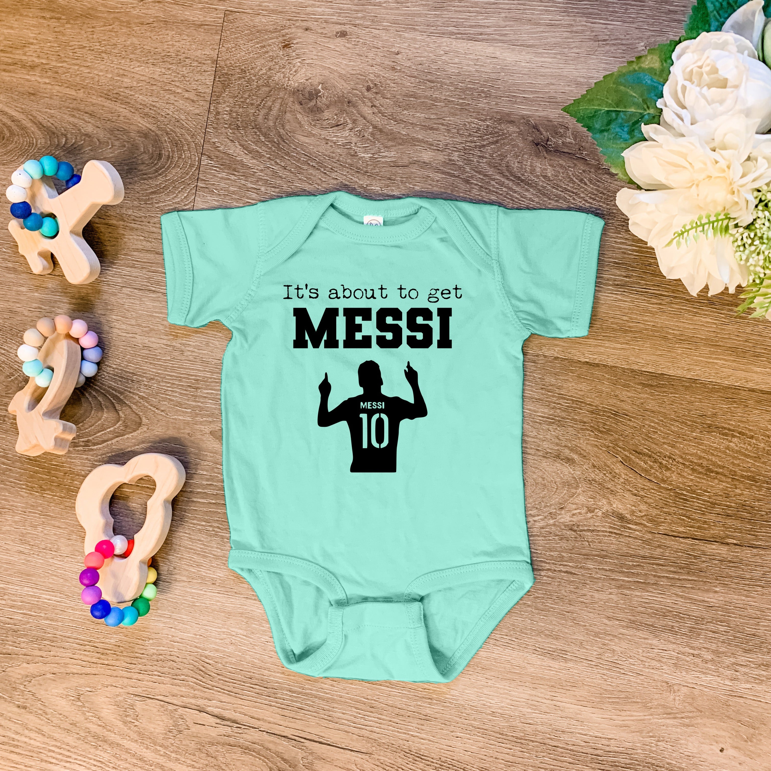 It's About To Get Messi (Soccer) - Onesie