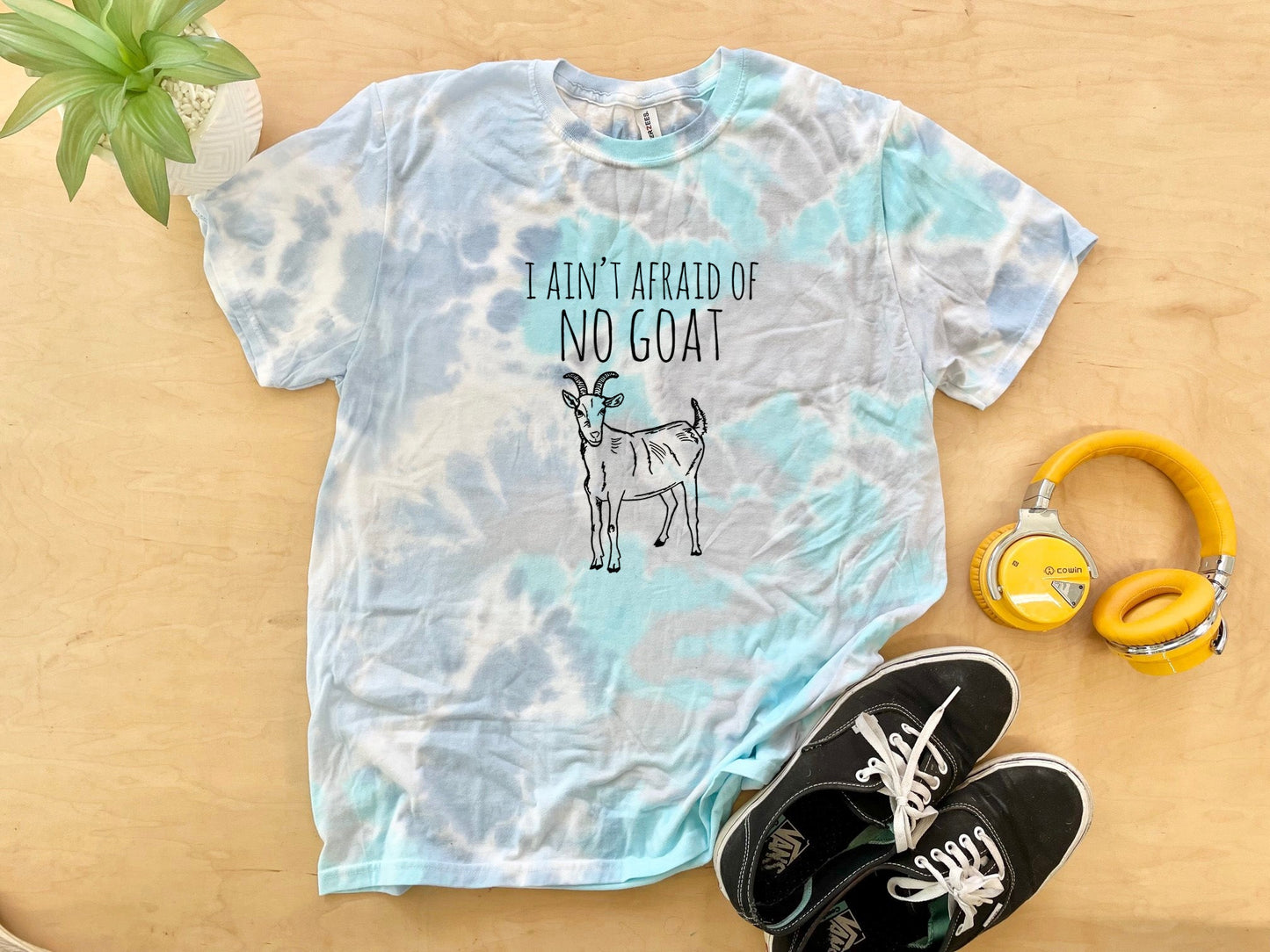 My Ideal Summer Body Is One I Have Complete Control Over - Mens/Unisex Tie Dye Tee - Blue