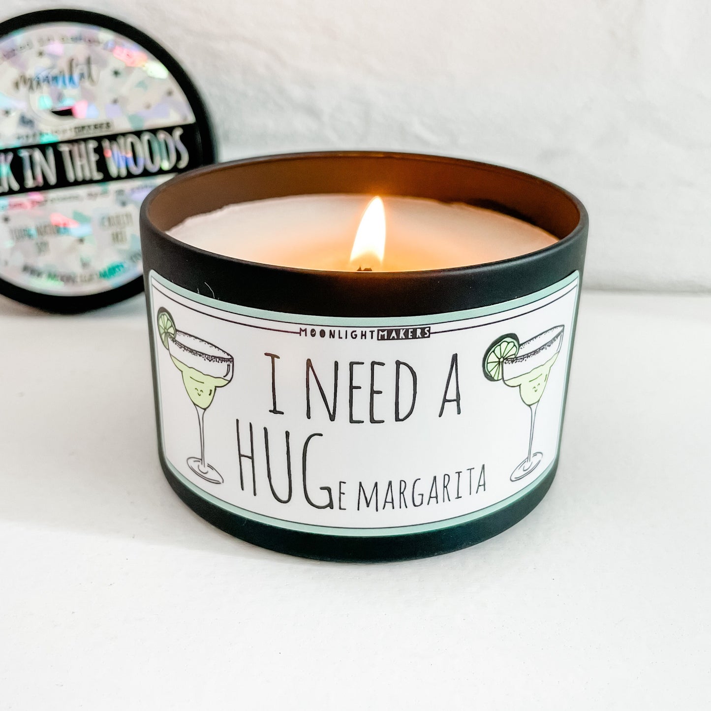 I Need A HUGe Margarita - 8oz Candle - Choose Your Scent - 100% Natural Soy Wax