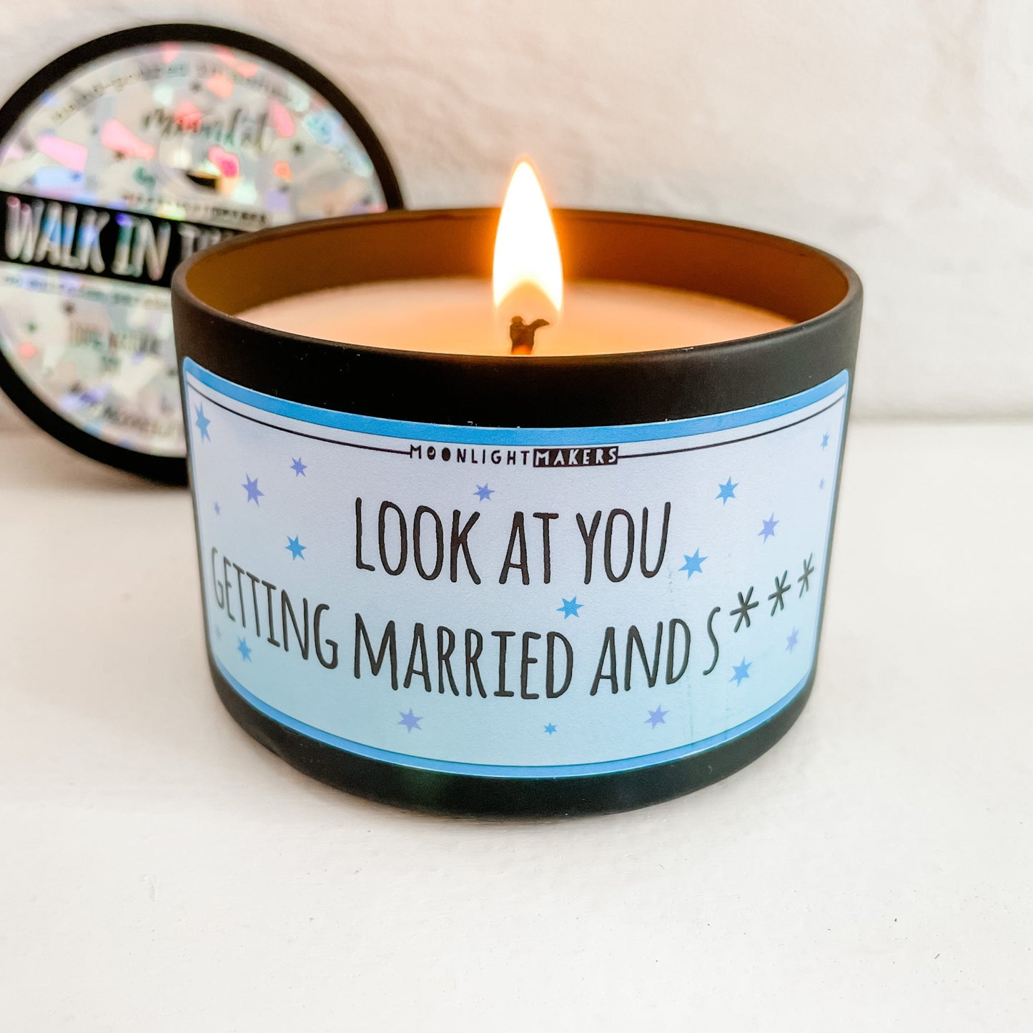 Look At You Getting Married And Shit - 8oz Candle - Choose Your Scent - 100% Natural Soy Wax