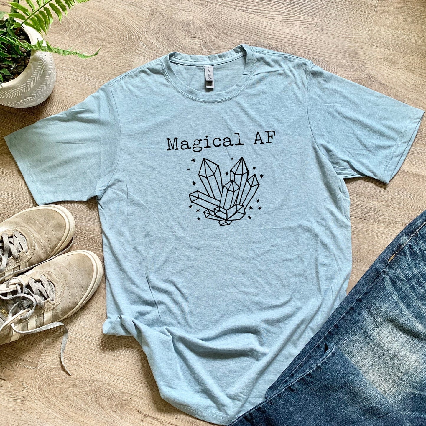 Magical AF - Men's / Unisex Tee - Stonewash Blue or Sage