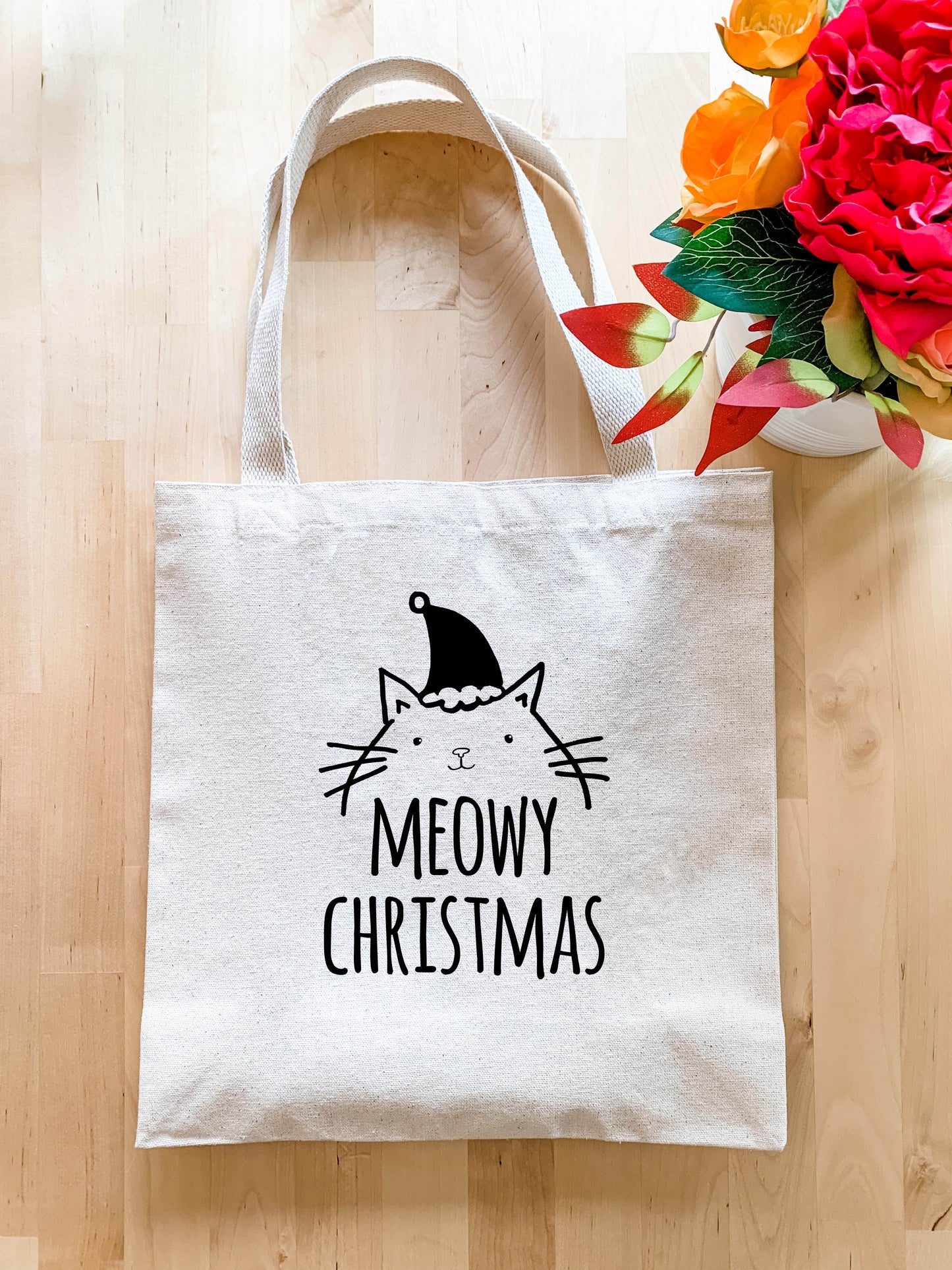 Meowy Christmas - Tote Bag - MoonlightMakers