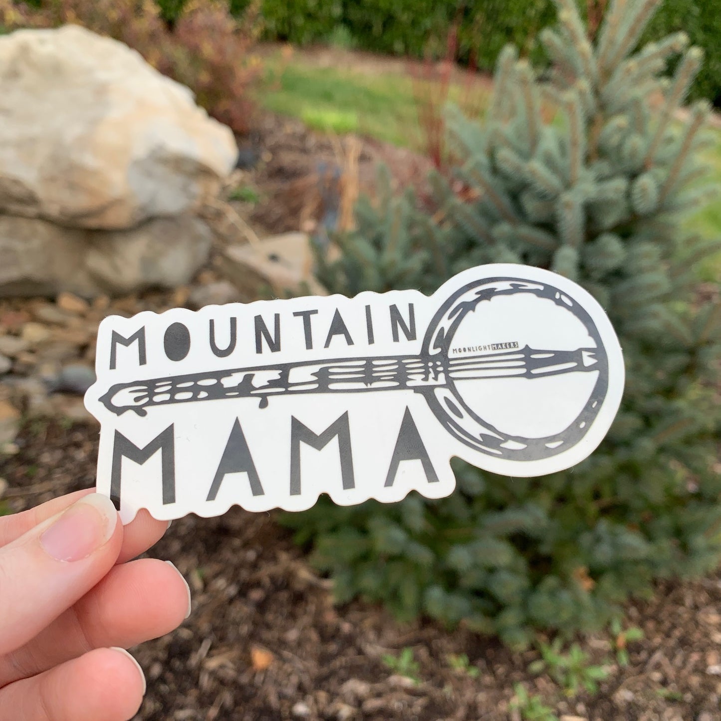 Mountain Mama - Die Cut Sticker - MoonlightMakers