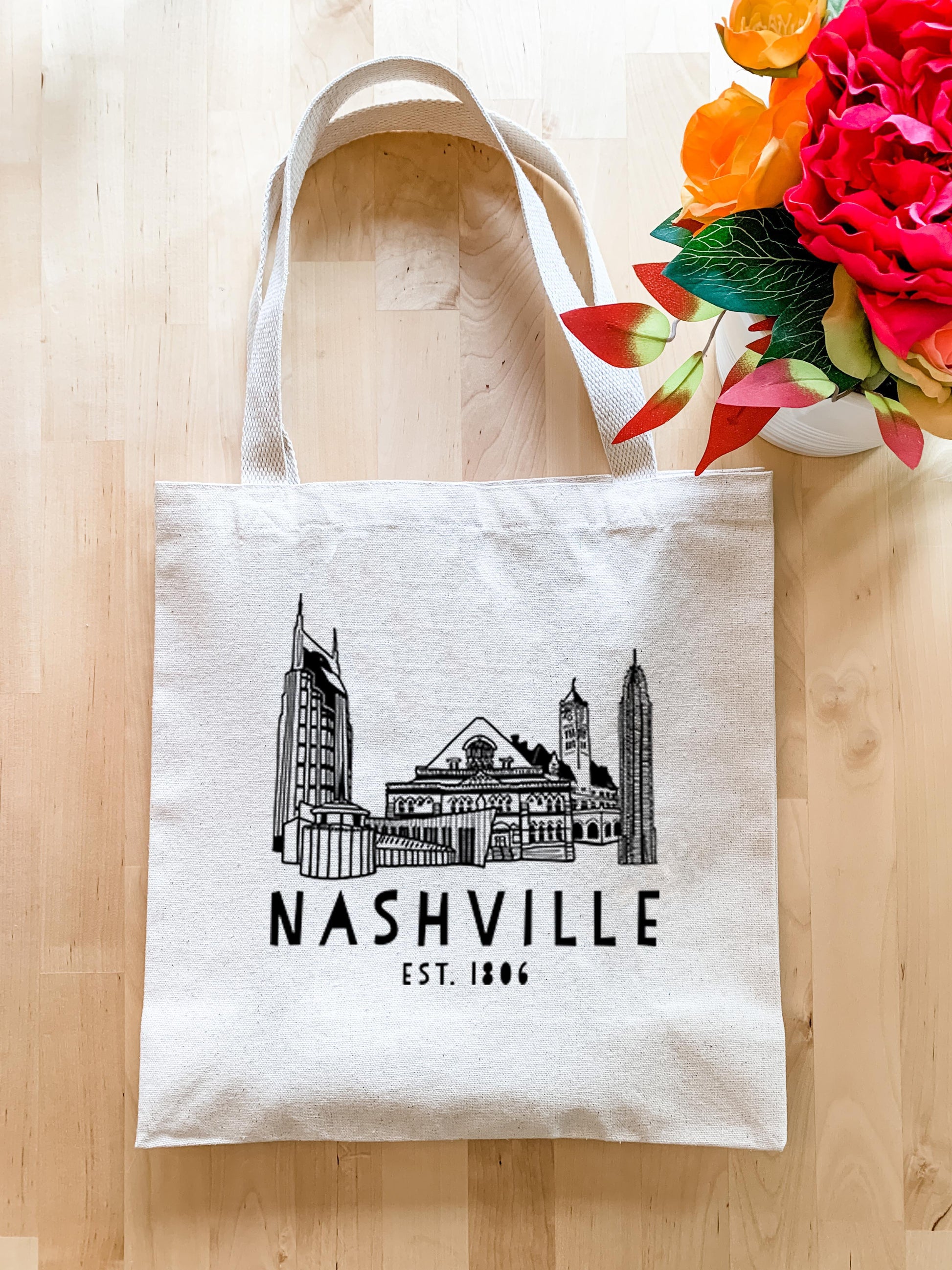 Nashville Skyline - Tote Bag - MoonlightMakers