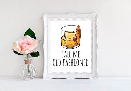 Call Me Old Fashioned - 8"x10" Wall Print - MoonlightMakers