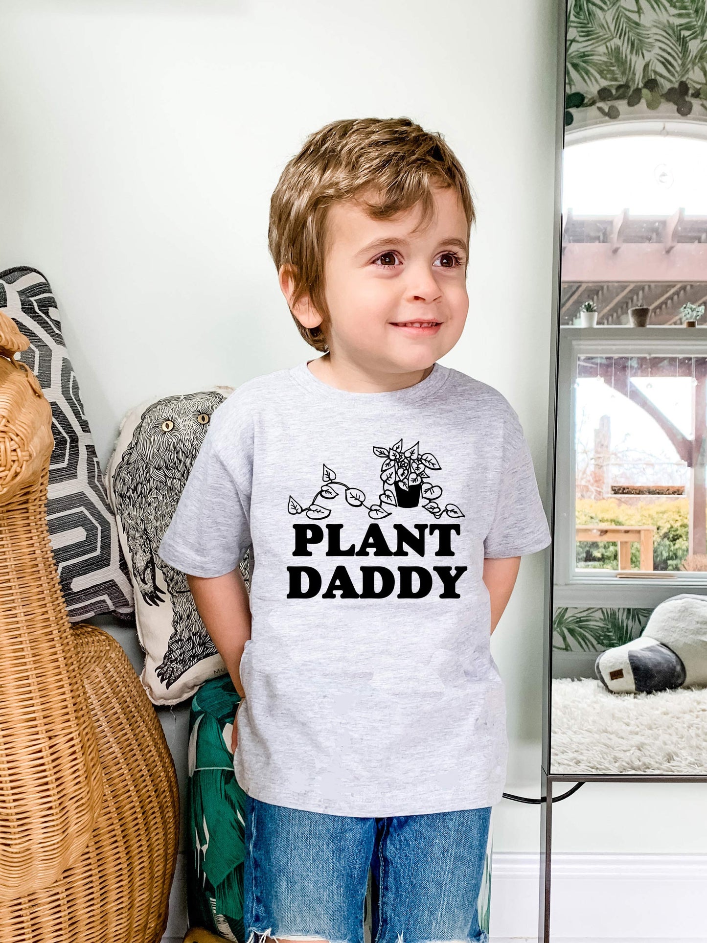 Plant Daddy - Toddler Tee - Heather Gray