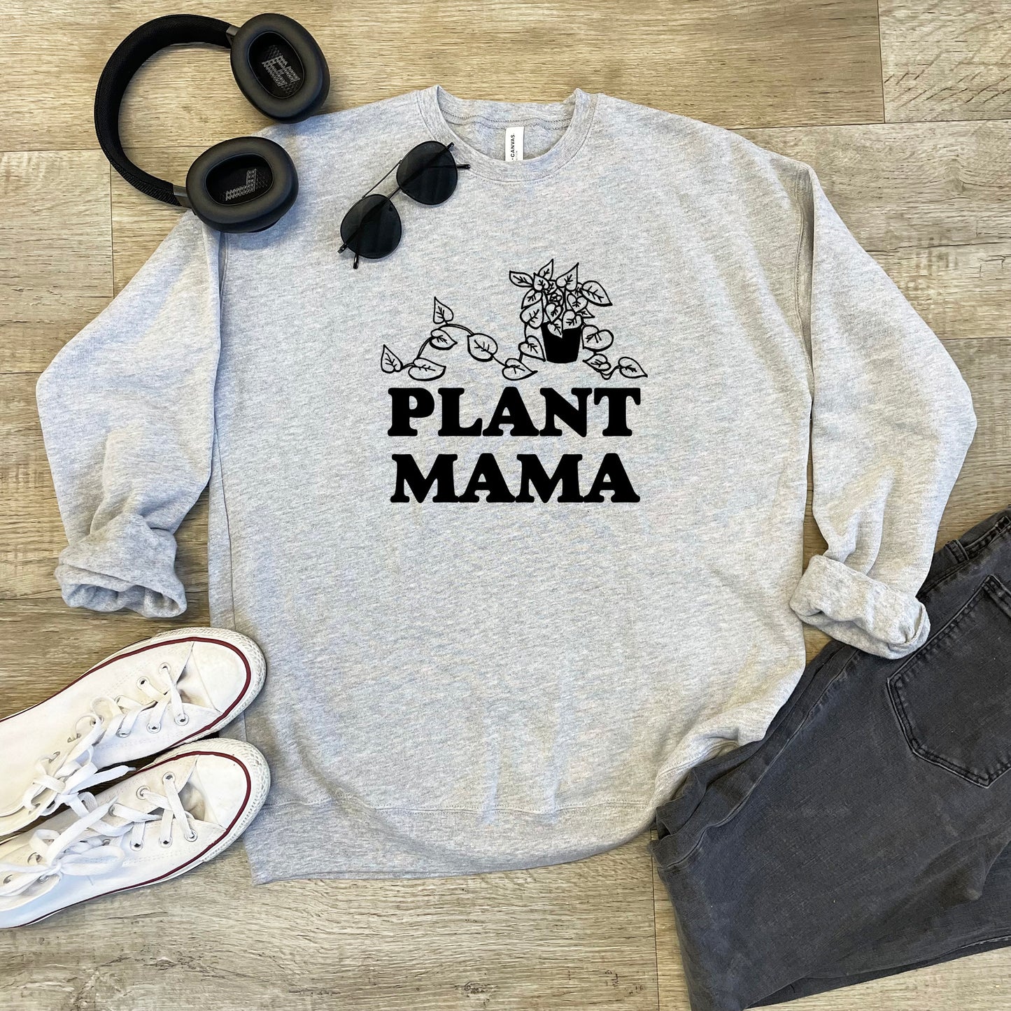 Plant Mama - Unisex Sweatshirt - Heather Gray or Dusty Blue
