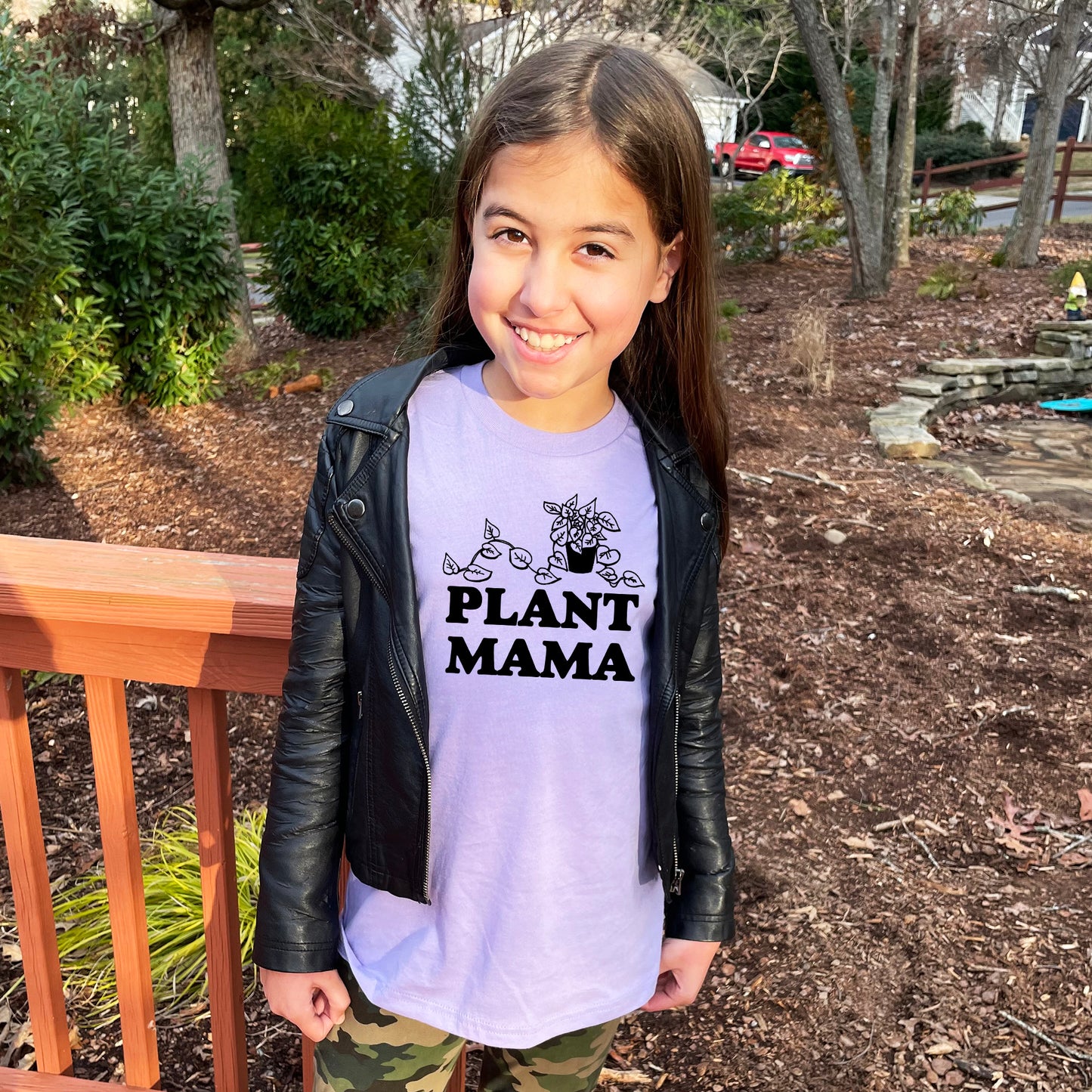 Plant Mama - Kid's Tee - Columbia Blue or Lavender
