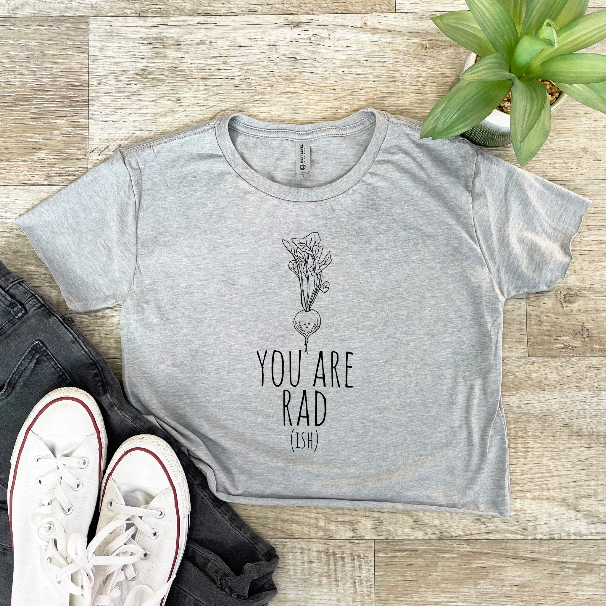 You Are Rad(ish) - Women's Crop Tee