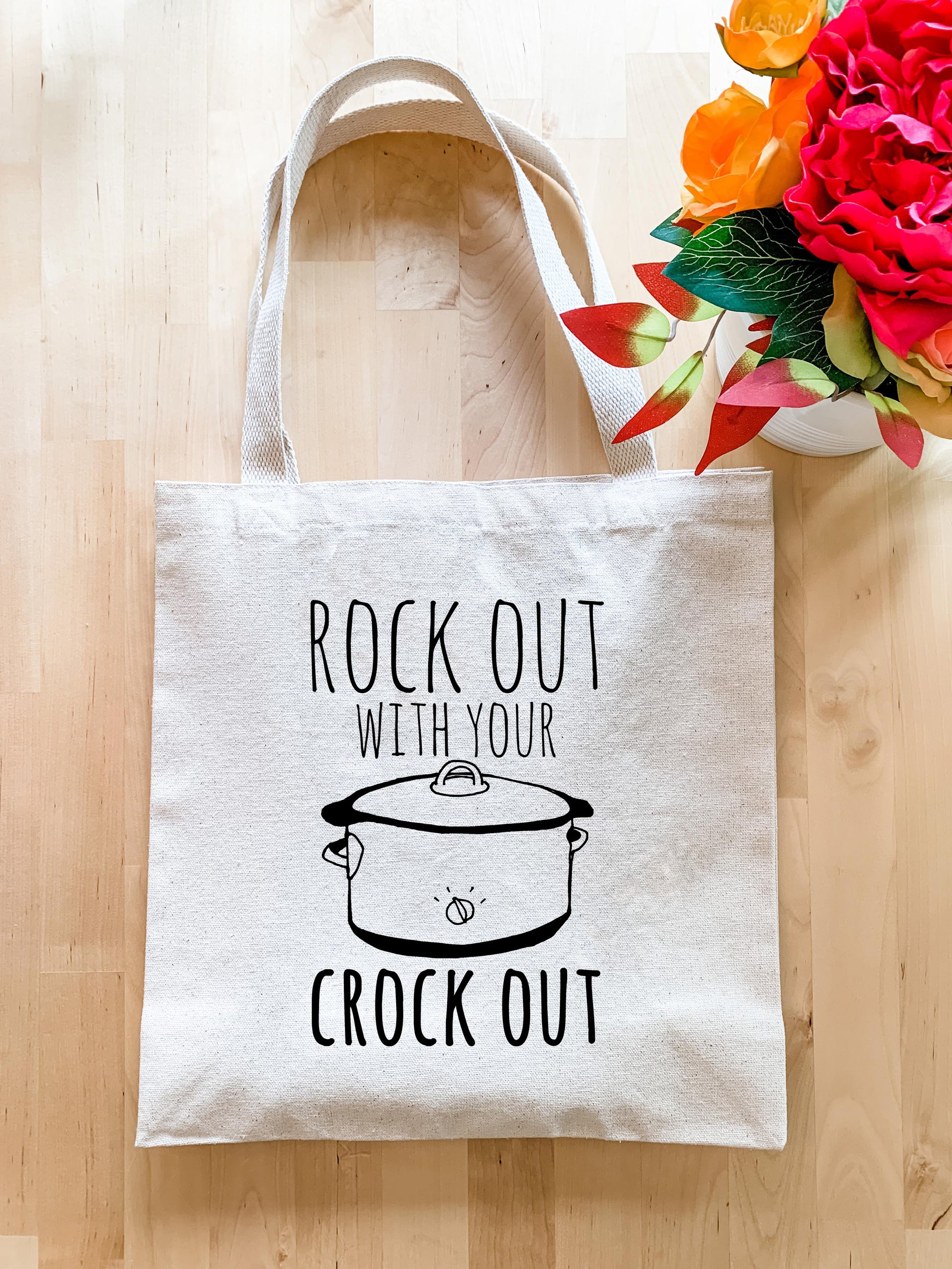 Rock Out With My Crock Out - Tote Bag - MoonlightMakers