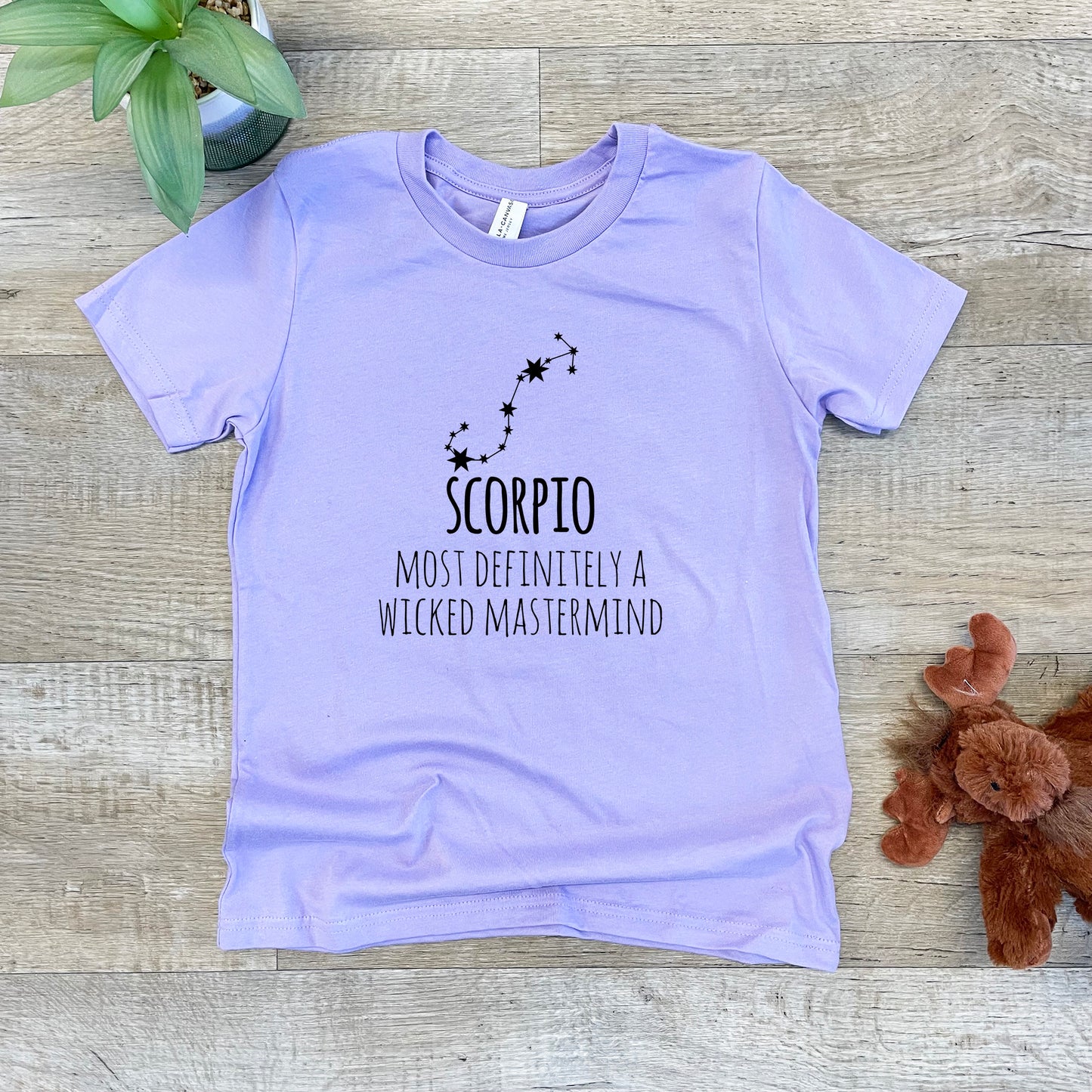 Scorpio - Kid's Tee - Columbia Blue or Lavender
