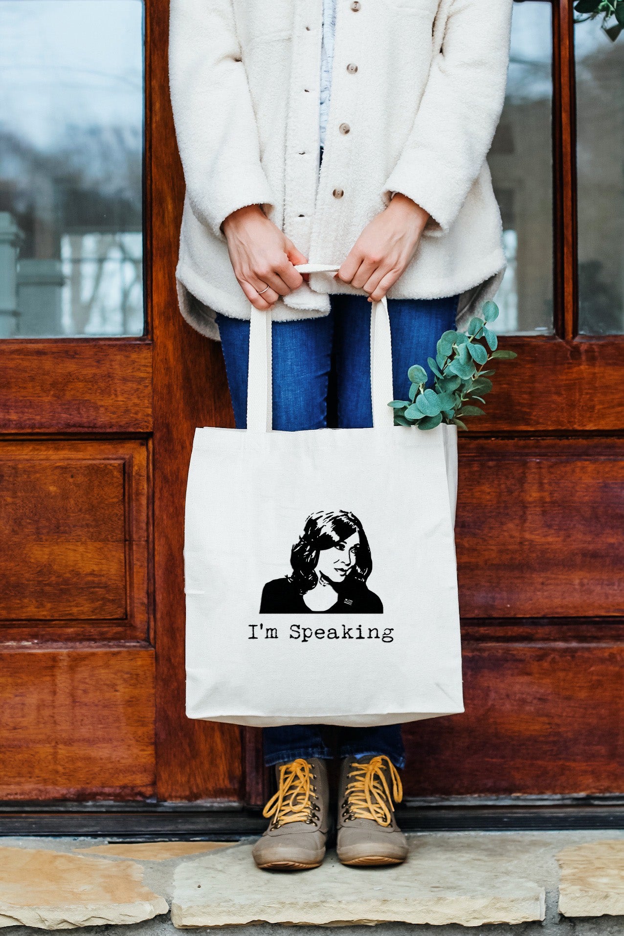 I'm Speaking (Kamala Harris) - Tote Bag - MoonlightMakers