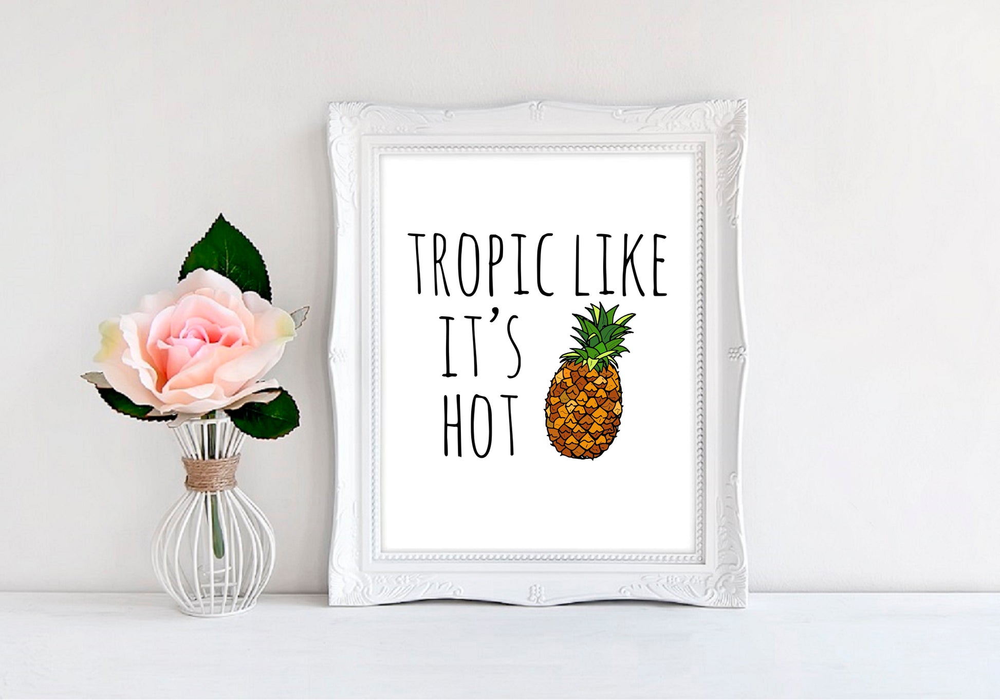 Tropic Like It's Hot - 8"x10" Wall Print - MoonlightMakers