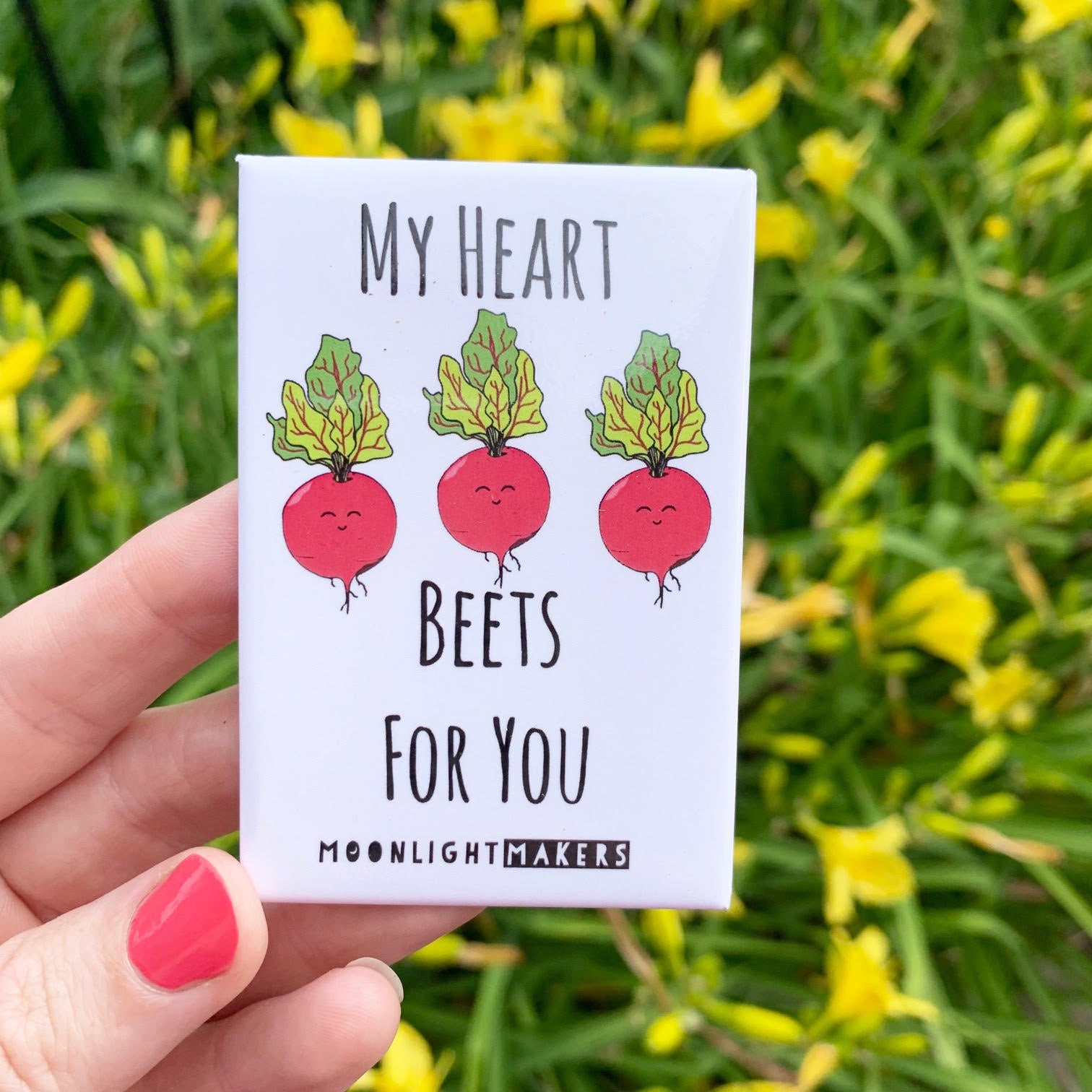 My Heart Beets For You - Magnet - MoonlightMakers
