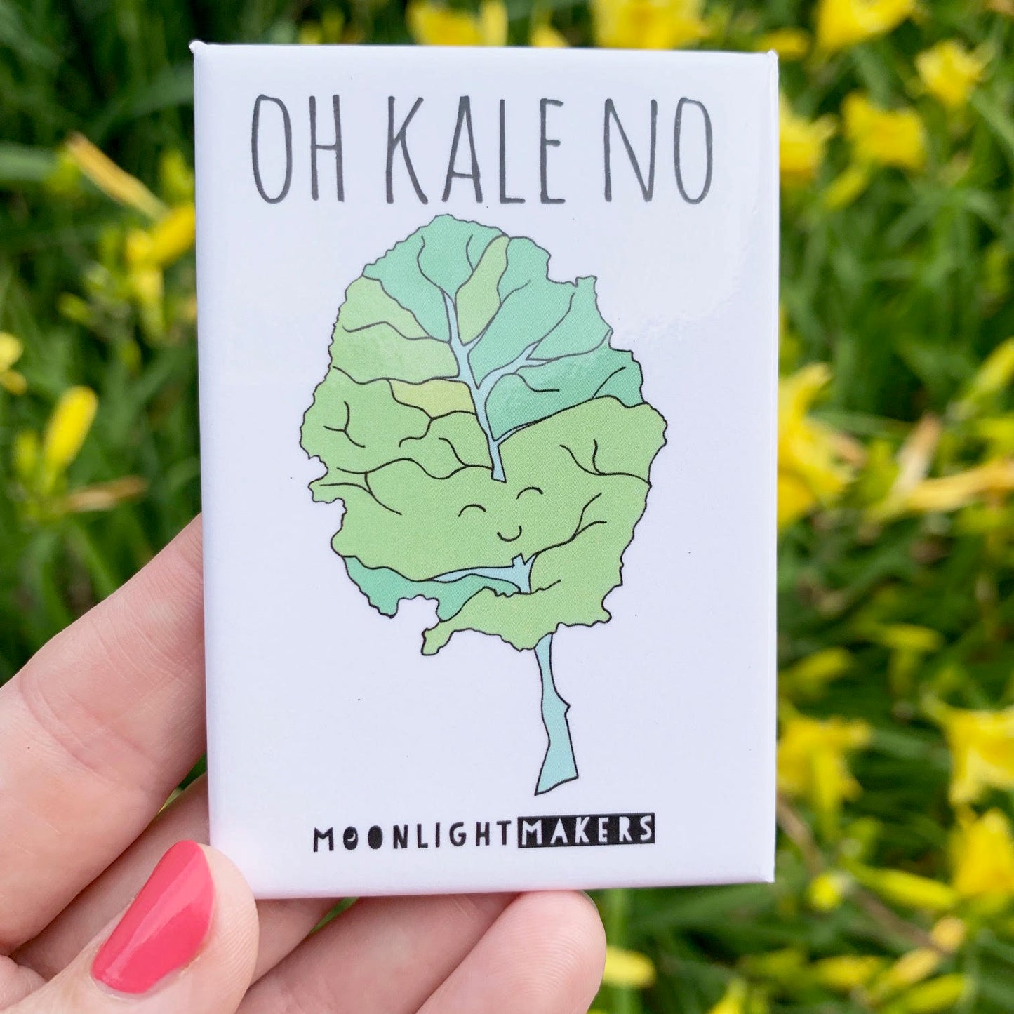 Oh Kale No - Magnet - MoonlightMakers