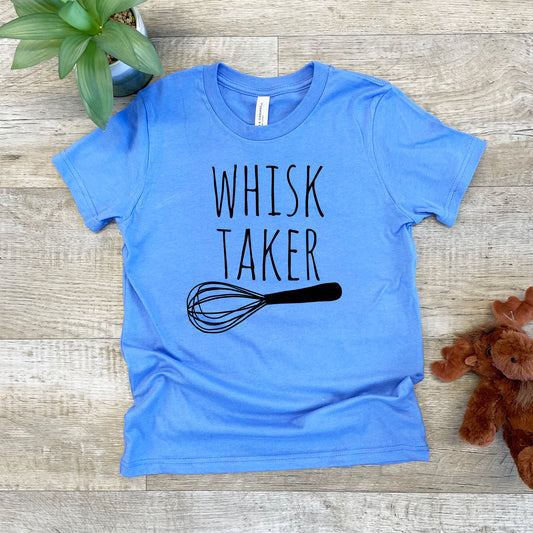 Whisk Taker (Baking) - Kid's Tee - Columbia Blue or Lavender