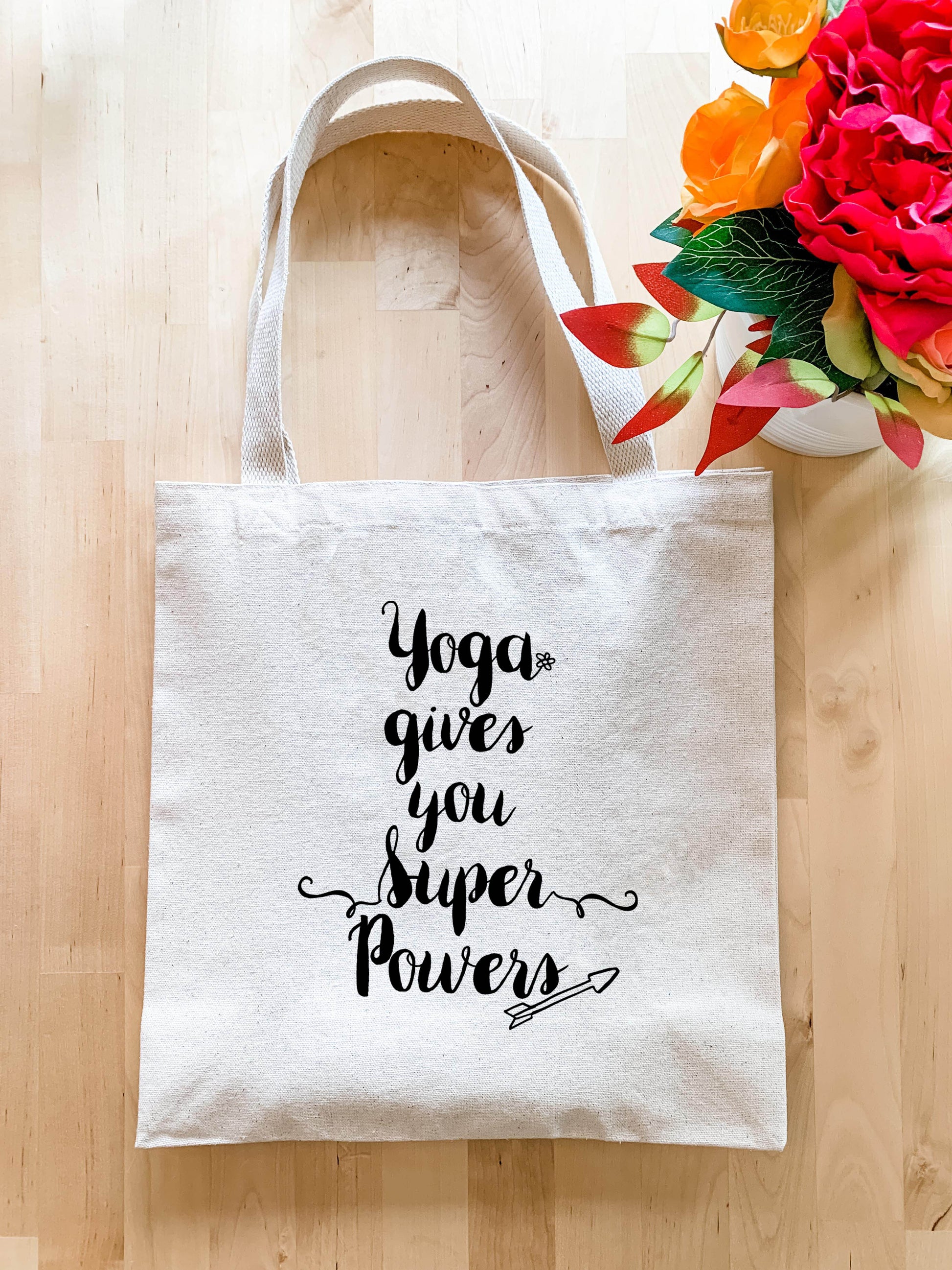 Yoga Gives You Super powers - Tote Bag - MoonlightMakers