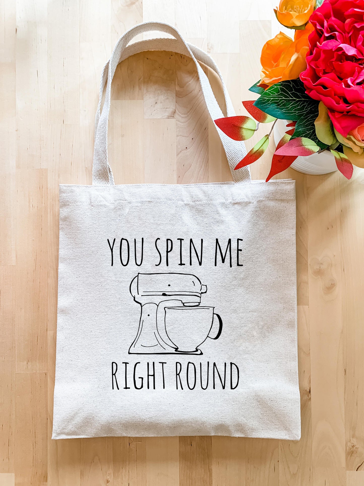 You Spin Me Right Round (Mixer) - Tote Bag - MoonlightMakers